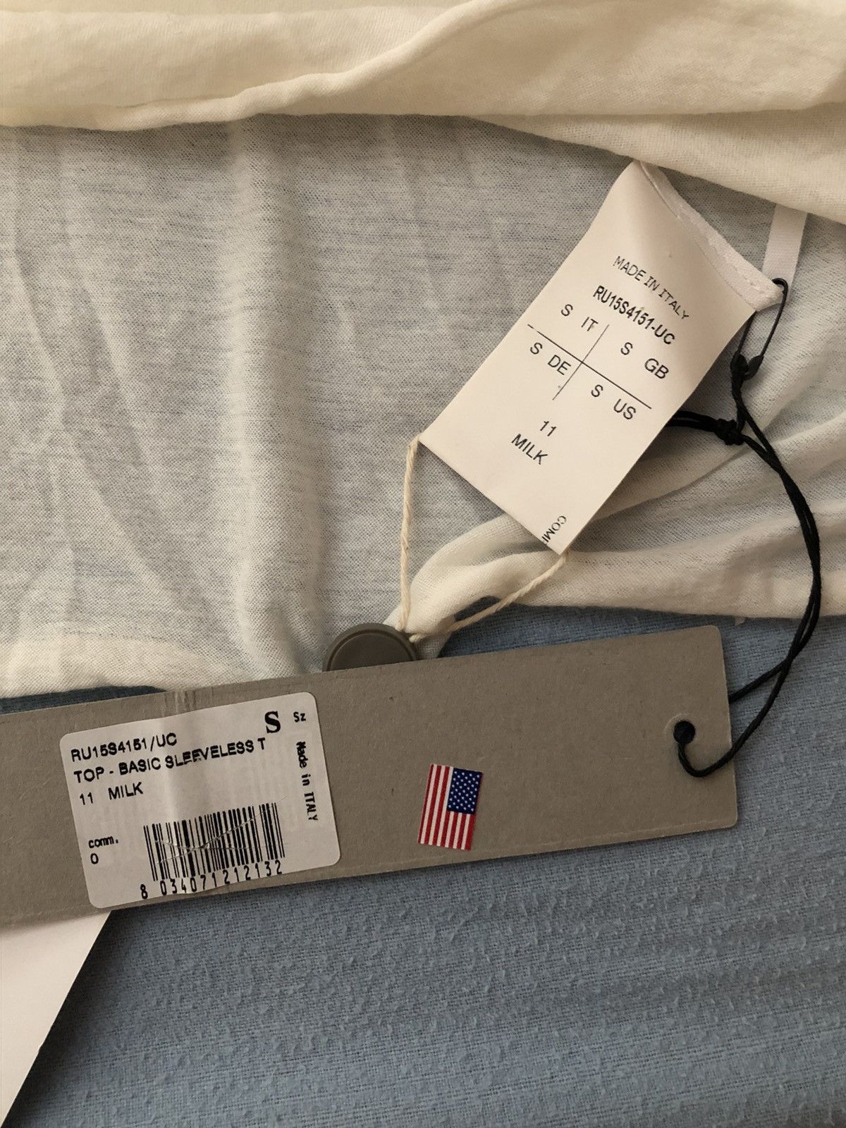 Rick Owens Rick Owens ss15 Faun tank top Size S / US 4 / IT 40 - 6 Thumbnail