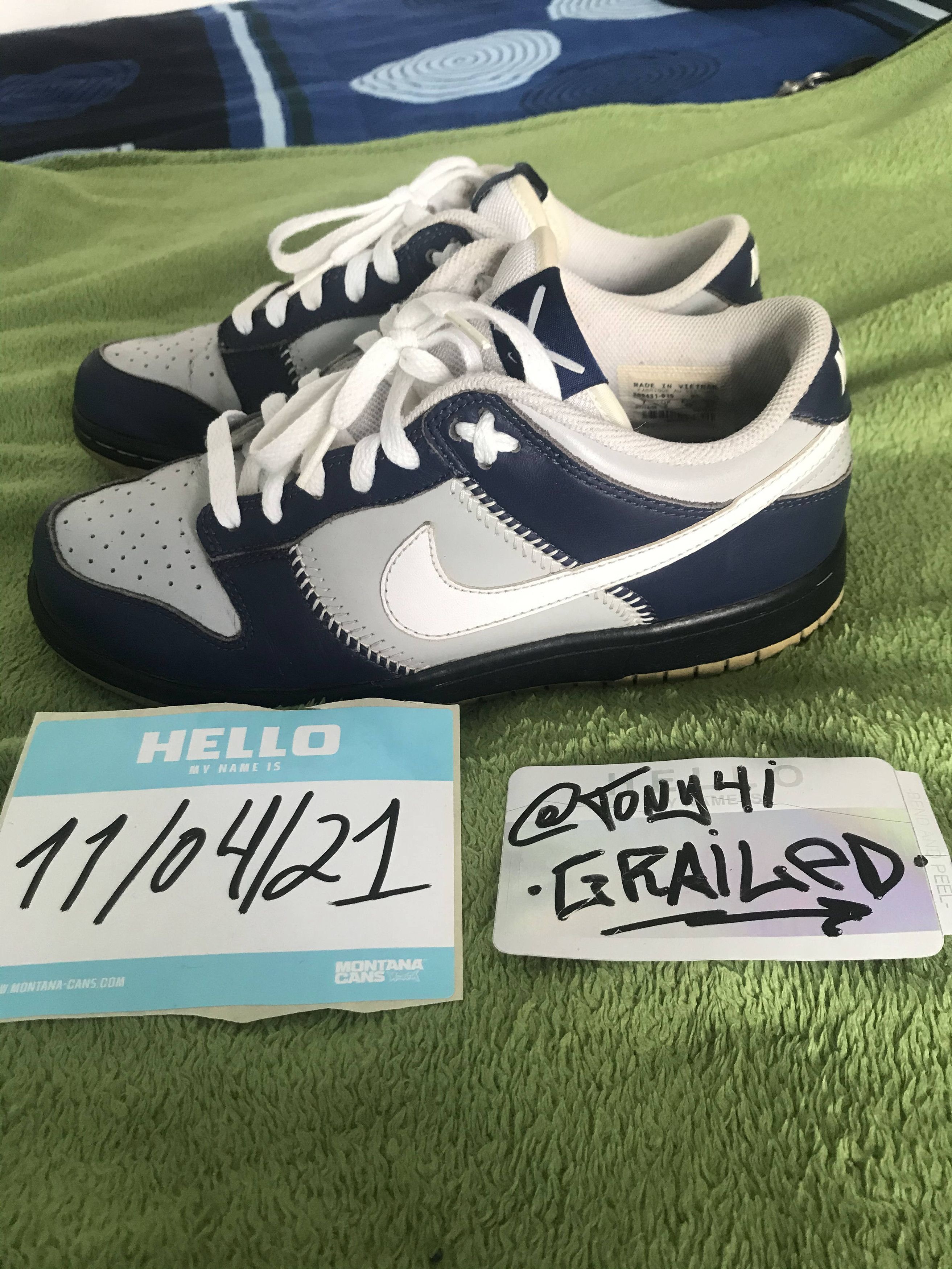 Nike dunk low baseball edition | Grailed