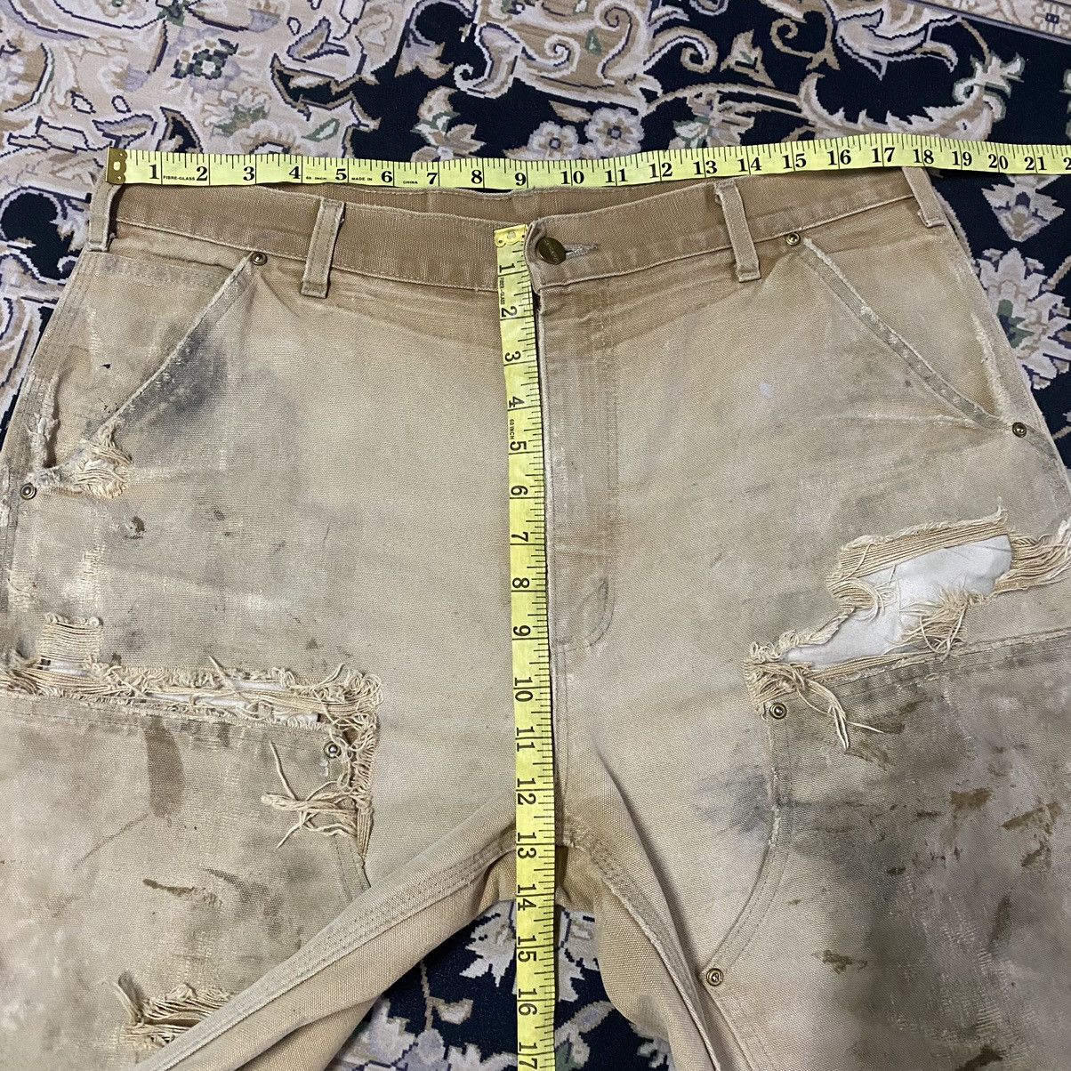 Carhartt Vintage Carhartt Thrashed Double Knee Carpenter Pant Size US 36 / EU 52 - 18 Thumbnail