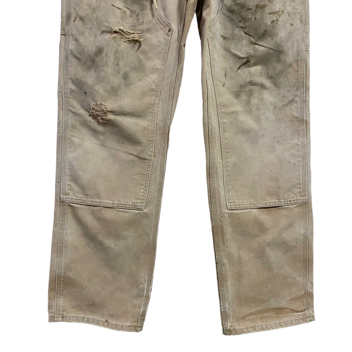 Carhartt Vintage Carhartt Thrashed Double Knee Carpenter Pant Size US 36 / EU 52 - 8 Thumbnail