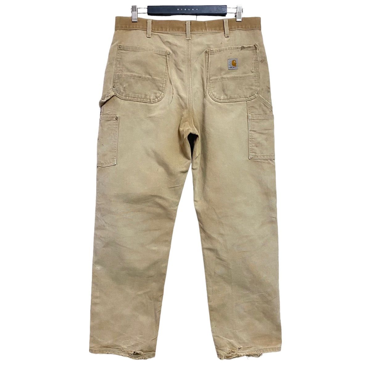 Carhartt Vintage Carhartt Thrashed Double Knee Carpenter Pant Size US 36 / EU 52 - 2 Thumbnail