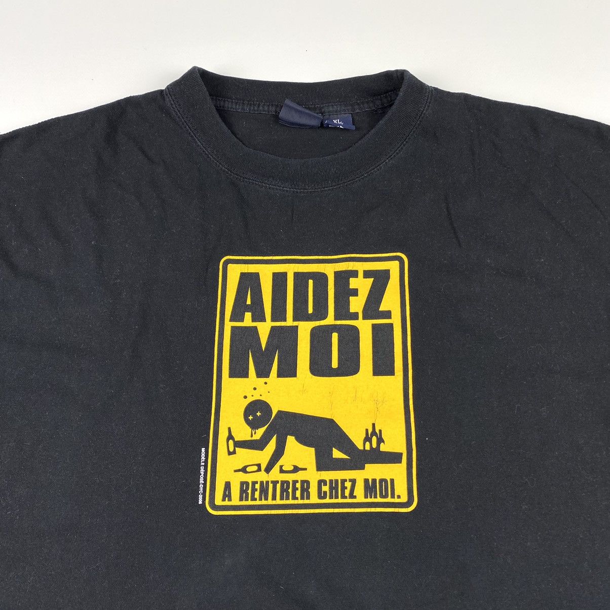 Band Tees 00’s Vintage Art Alcohol Humor T Shirt Graphic Size US XL / EU 56 / 4 - 3 Thumbnail