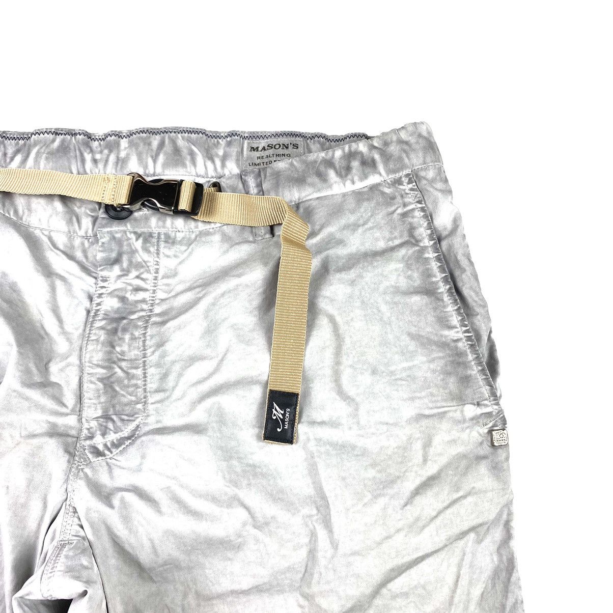 Mason's Rare! Vintage Masons Shorts Stonewash Size US 34 / EU 50 - 6 Thumbnail