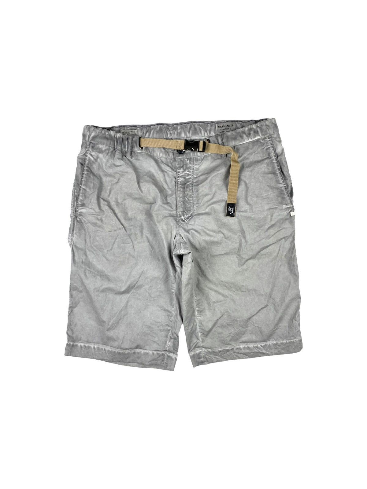 Mason's Rare! Vintage Masons Shorts Stonewash Size US 34 / EU 50 - 1 Thumbnail