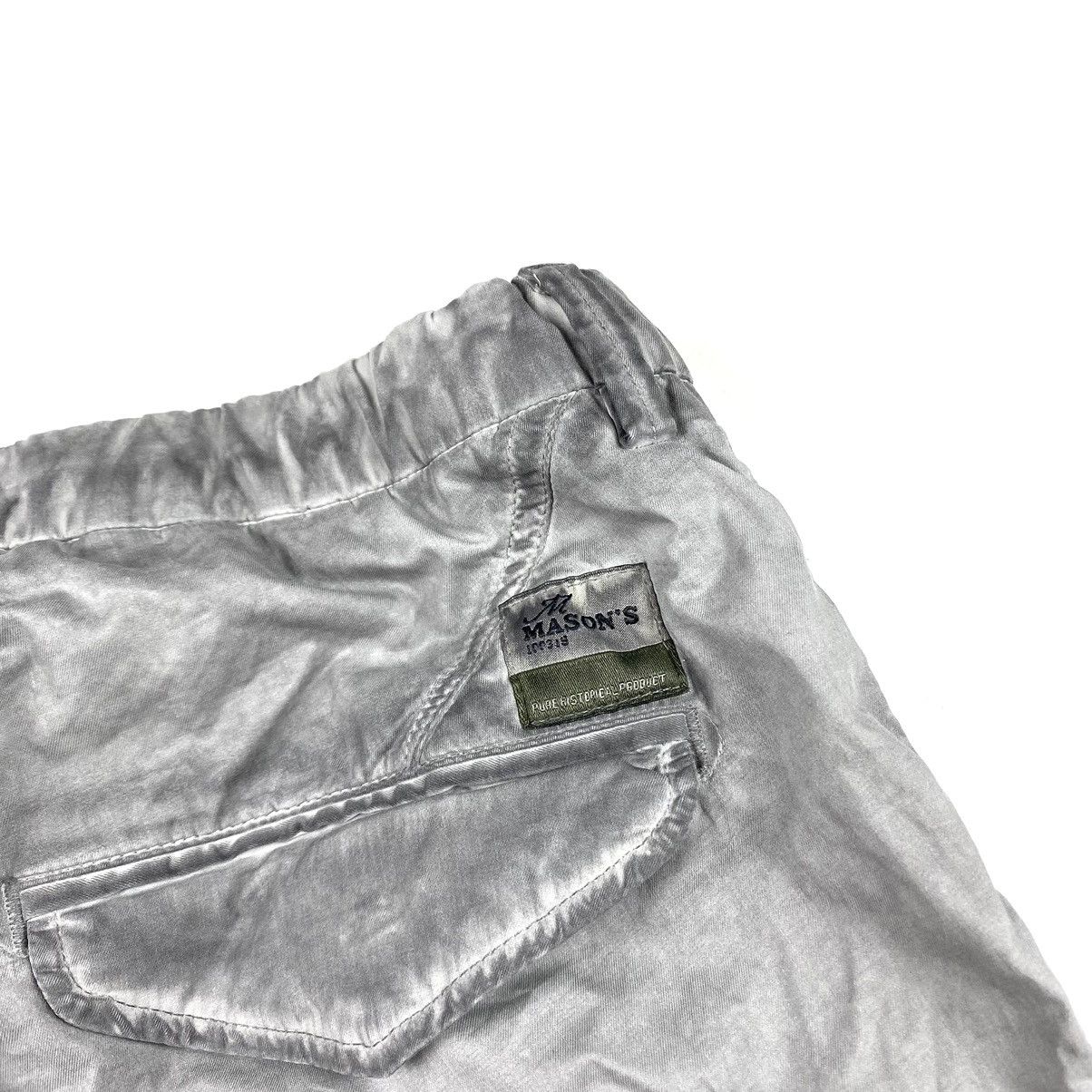 Mason's Rare! Vintage Masons Shorts Stonewash Size US 34 / EU 50 - 15 Thumbnail