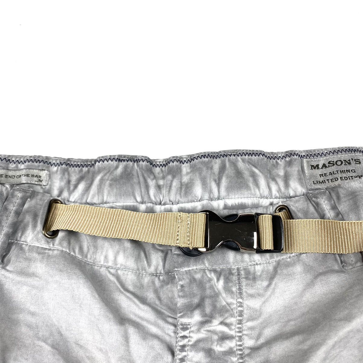 Mason's Rare! Vintage Masons Shorts Stonewash Size US 34 / EU 50 - 7 Thumbnail