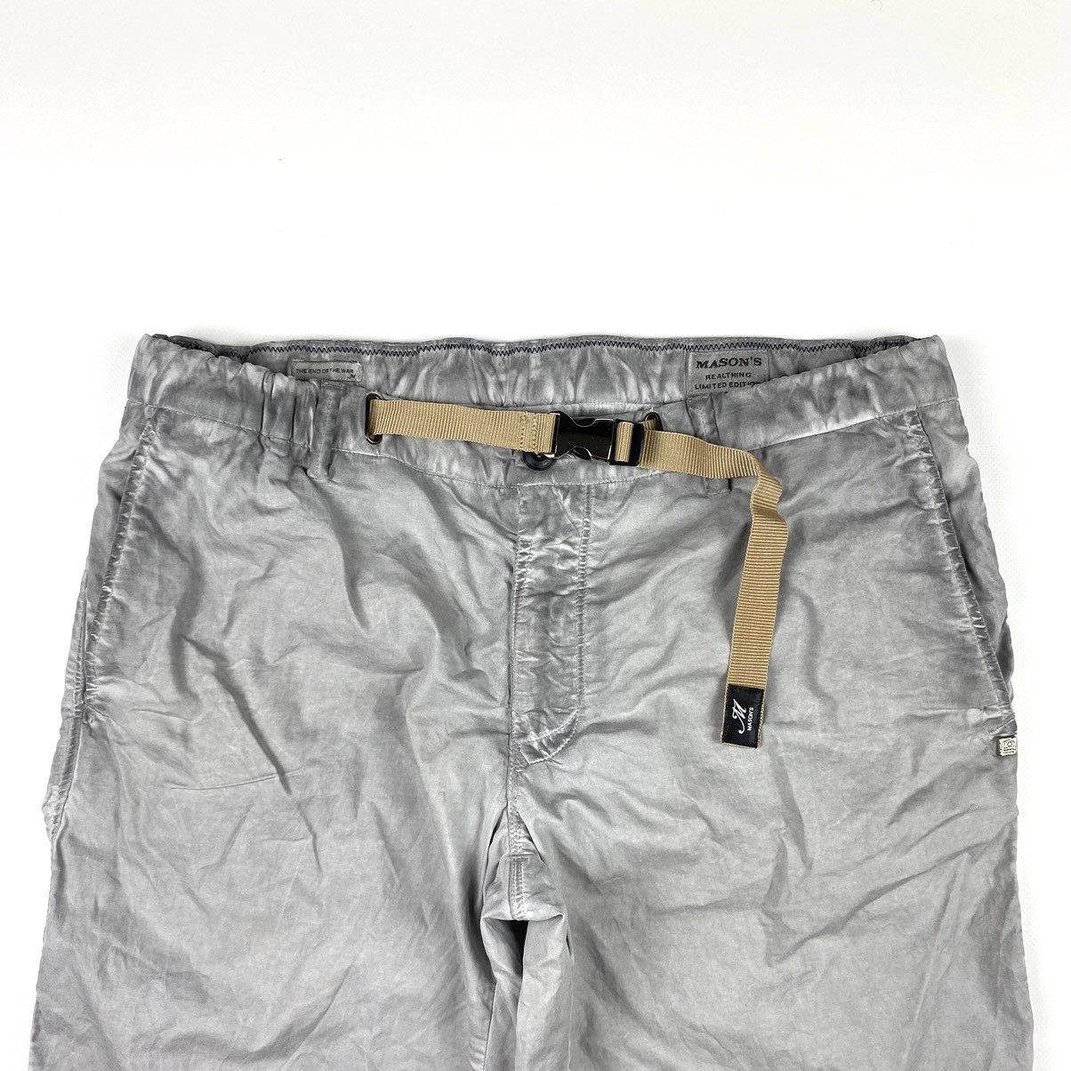 Mason's Rare! Vintage Masons Shorts Stonewash Size US 34 / EU 50 - 3 Thumbnail
