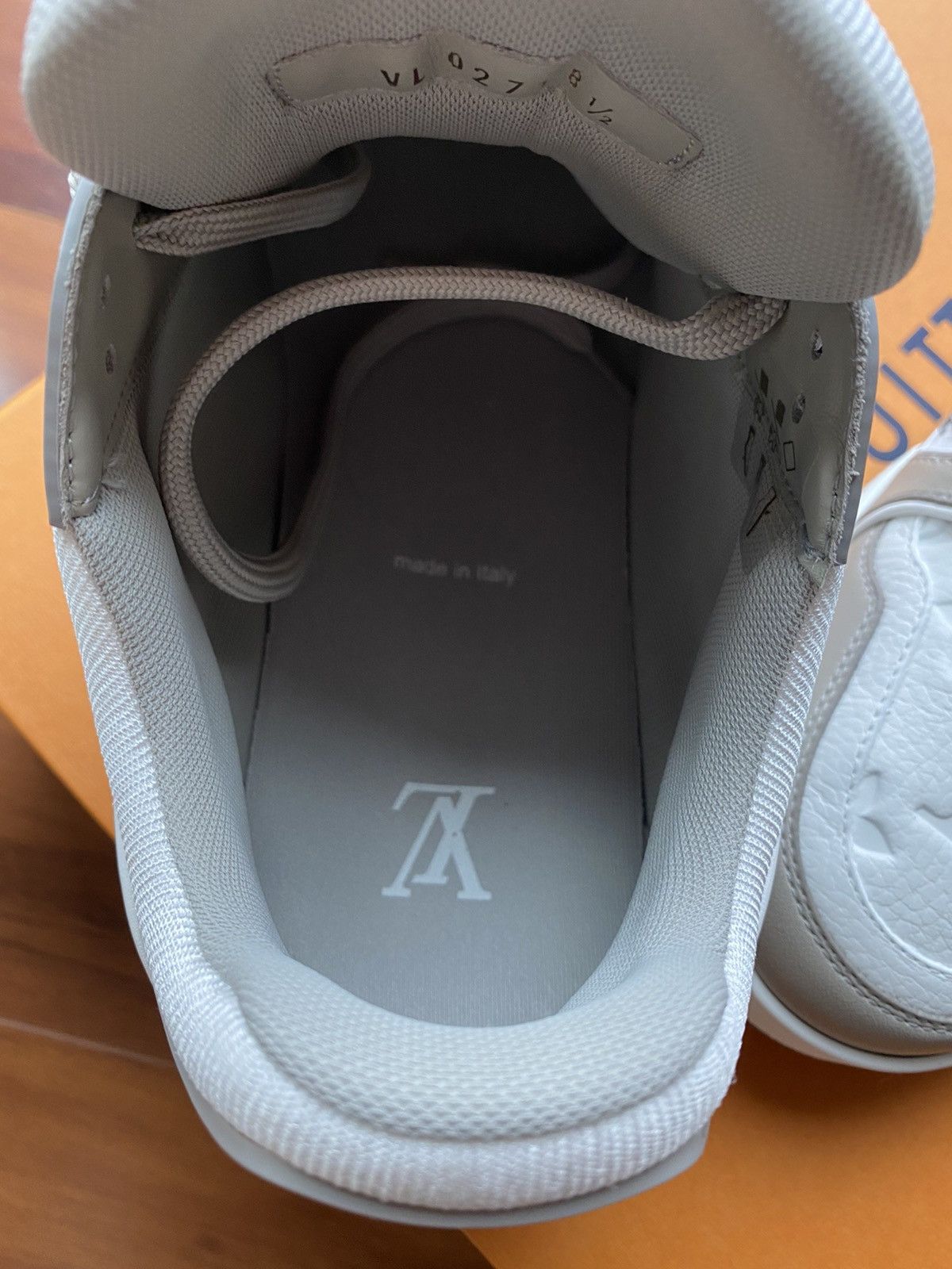 Louis Vuitton Grey LV trainer size 8.5 Size US 10 / EU 43 - 4 Thumbnail