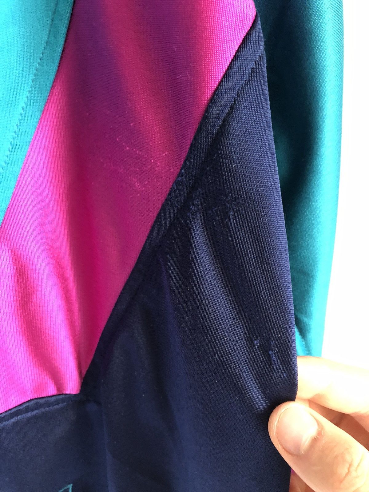 Nike × Vintage Vintage 80s Nike Oregon Beverton Track Jacket Y2k Swoosh Size US XL / EU 56 / 4 - 7 Thumbnail