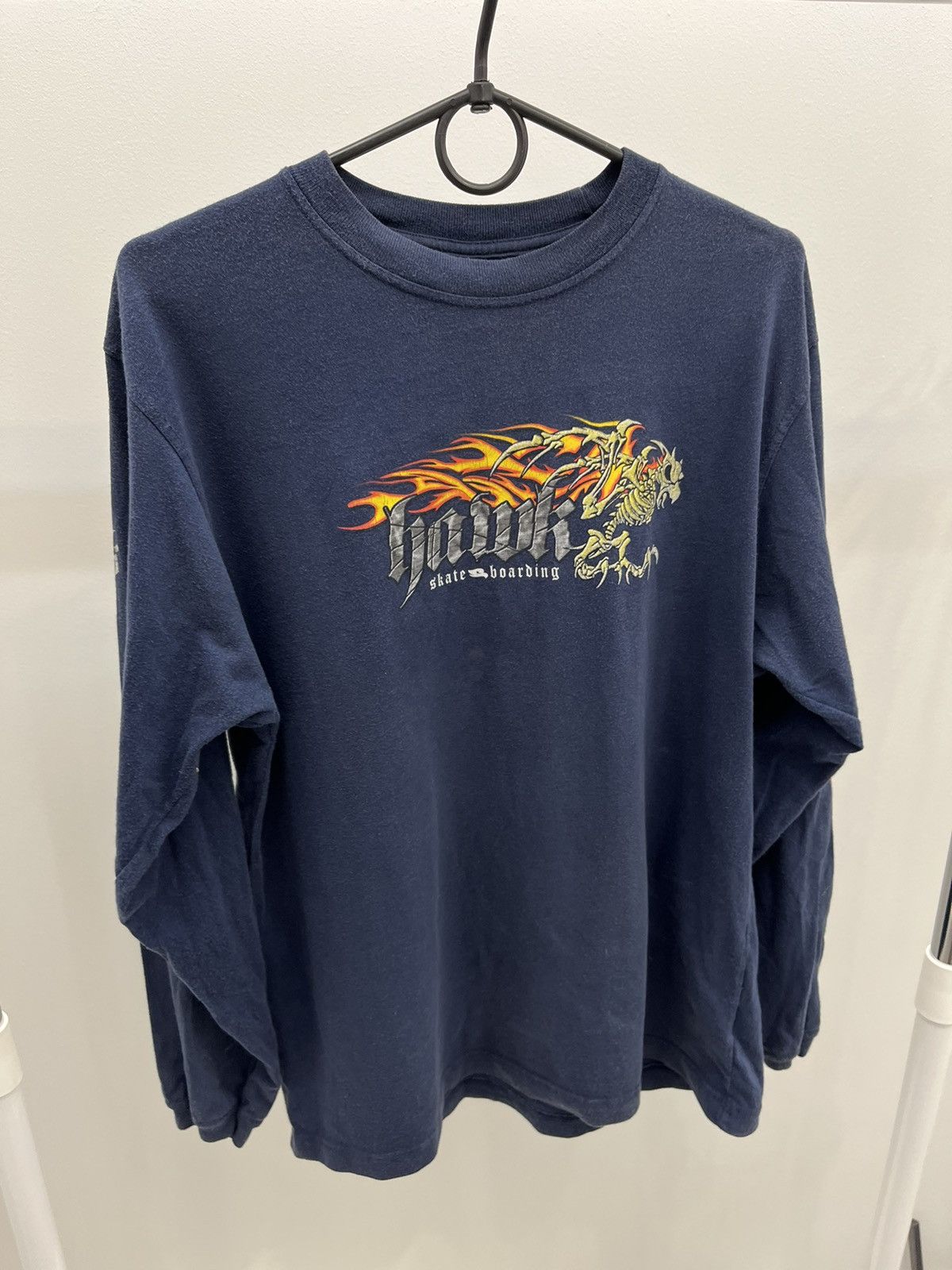 Tony Hawk × Vintage TONY HAWK Vintage 90s Birdhouse Long sleeve Tees. Large  size | Grailed