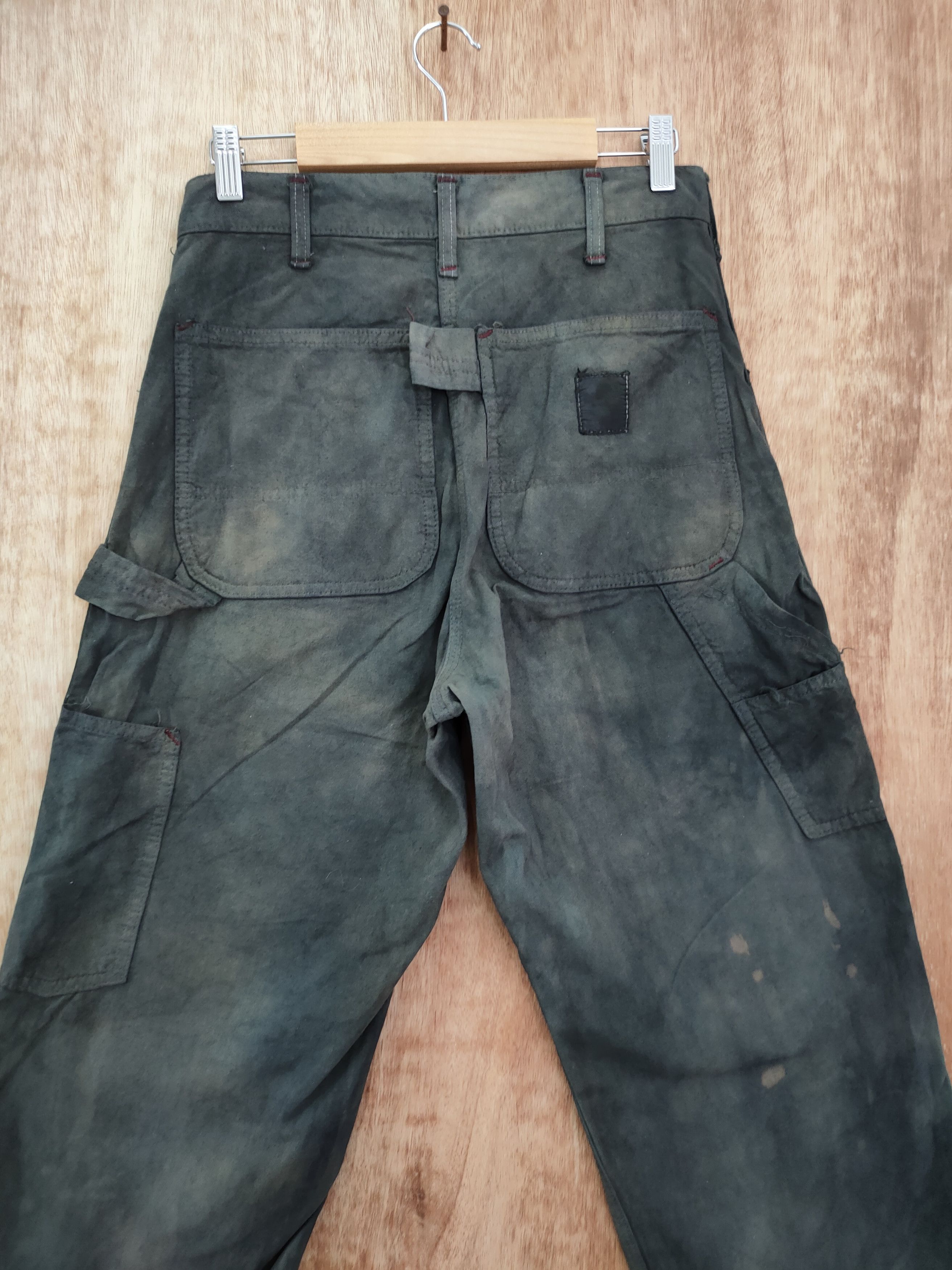 Carhartt carhartt thrased faded multipocket cargo pants #46-076DLL Size US 28 / EU 44 - 10 Thumbnail