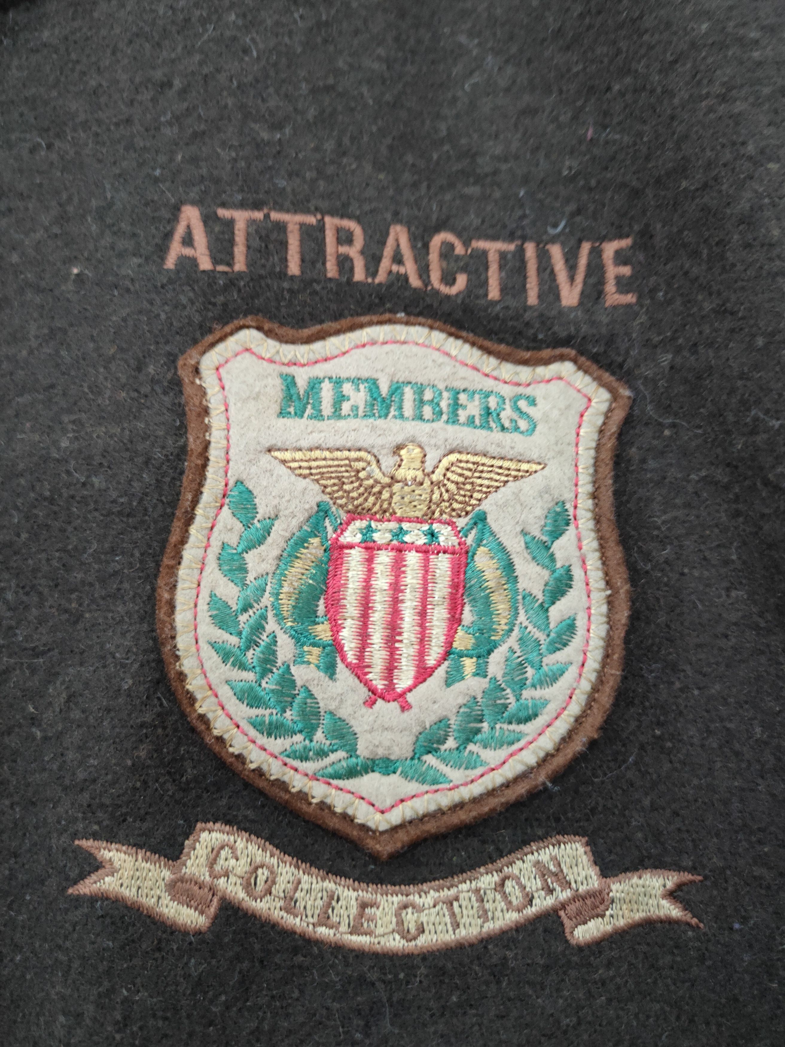 Vintage MacHope Stadium wool varsity jacket vintage #4095DLAL Size US L / EU 52-54 / 3 - 10 Thumbnail