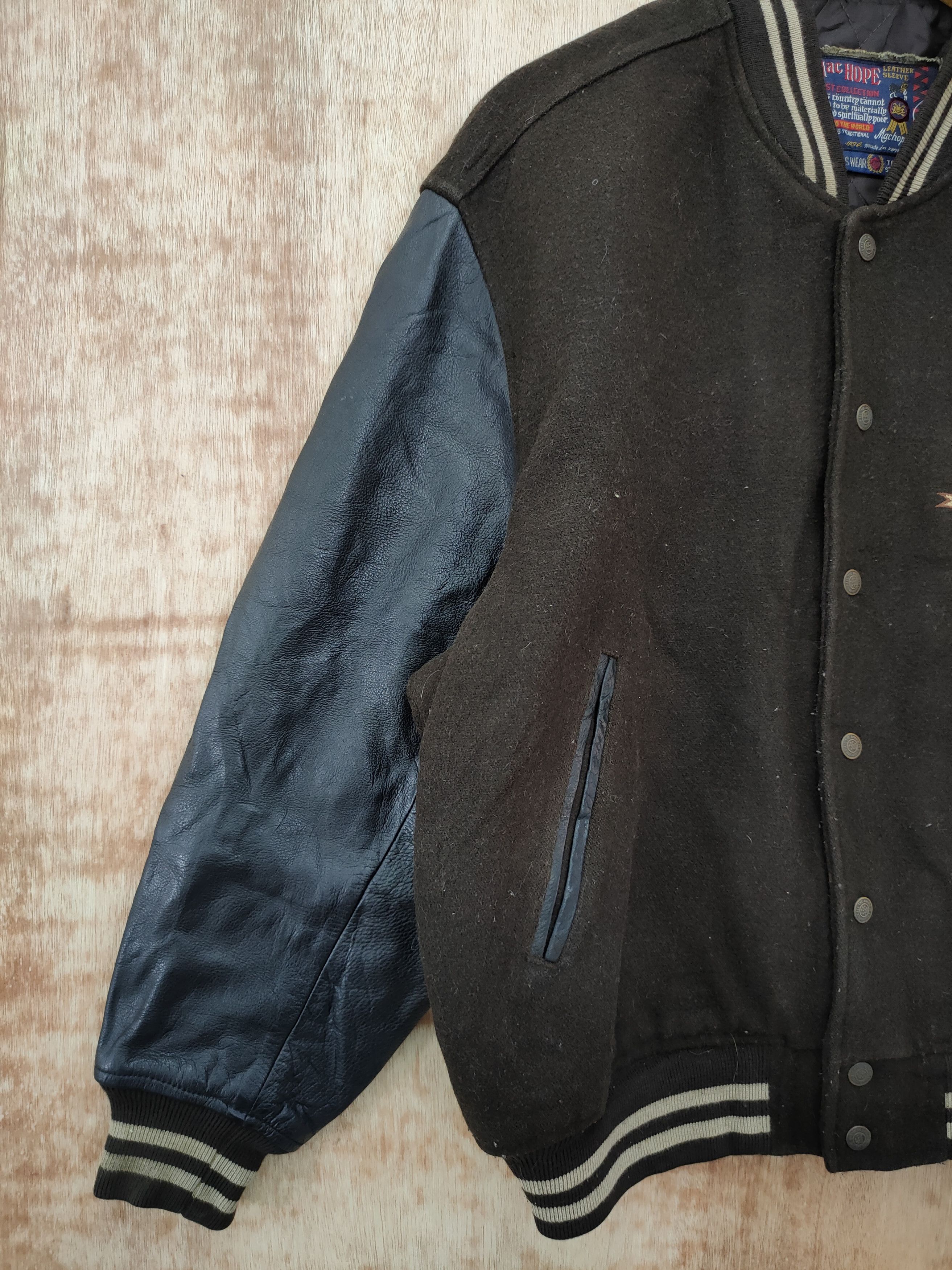 Vintage MacHope Stadium wool varsity jacket vintage #4095DLAL Size US L / EU 52-54 / 3 - 8 Thumbnail