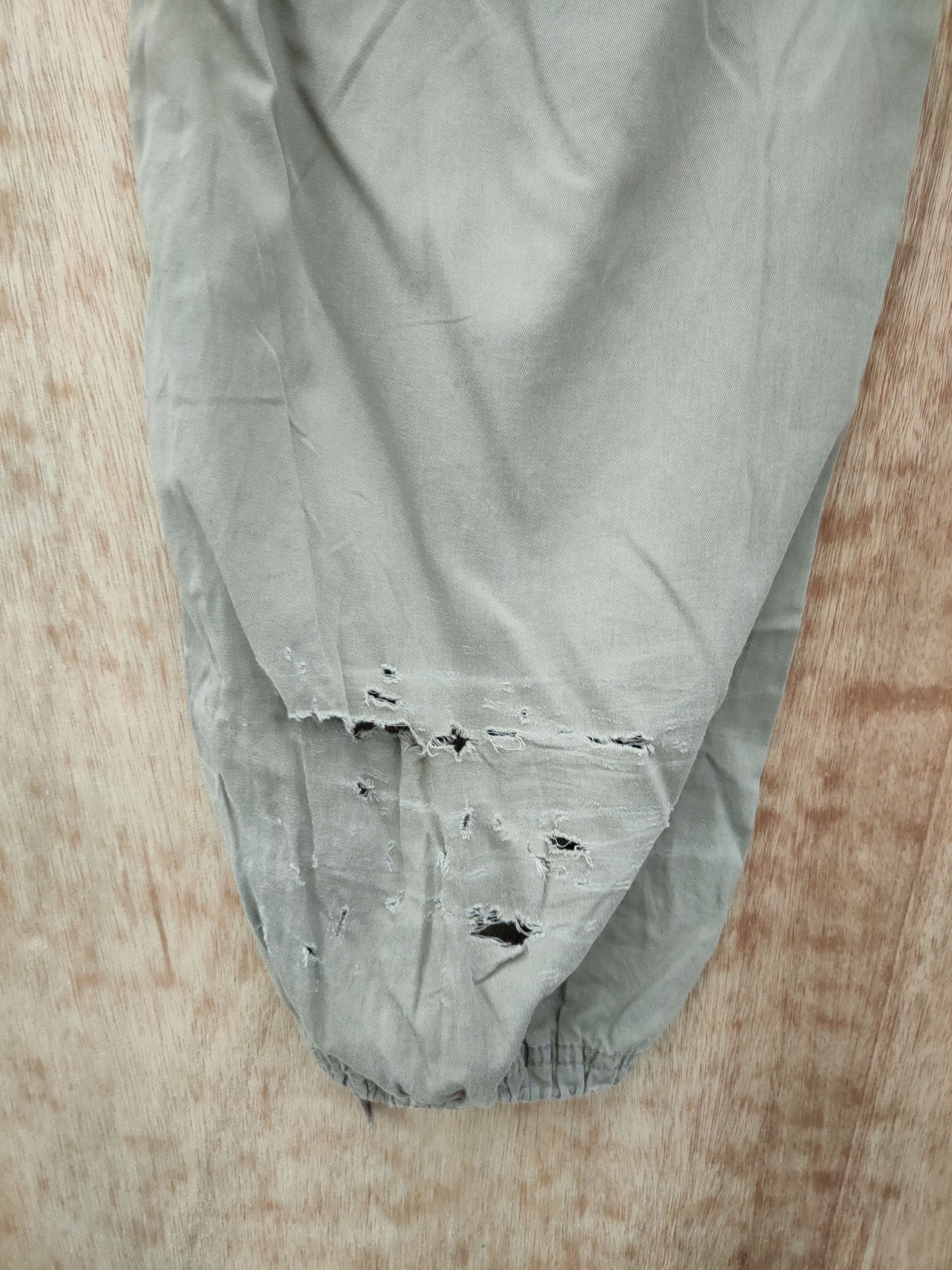 Japanese Brand DL japan vintage distressed cargo spring pants #46-043 Size 32" / US 10 / IT 46 - 10 Thumbnail