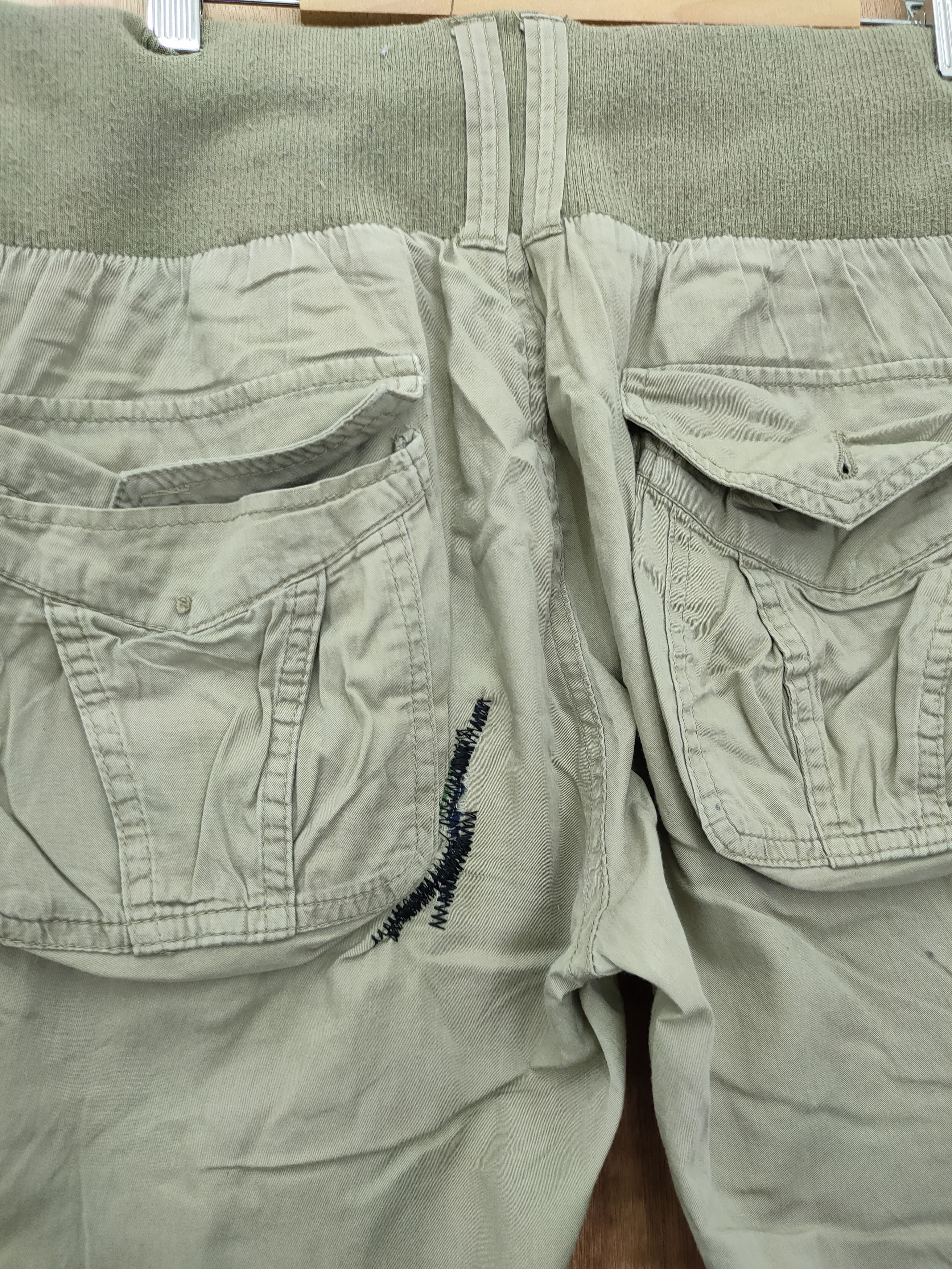 Japanese Brand DL japan vintage distressed cargo spring pants #46-043 Size 32" / US 10 / IT 46 - 12 Thumbnail