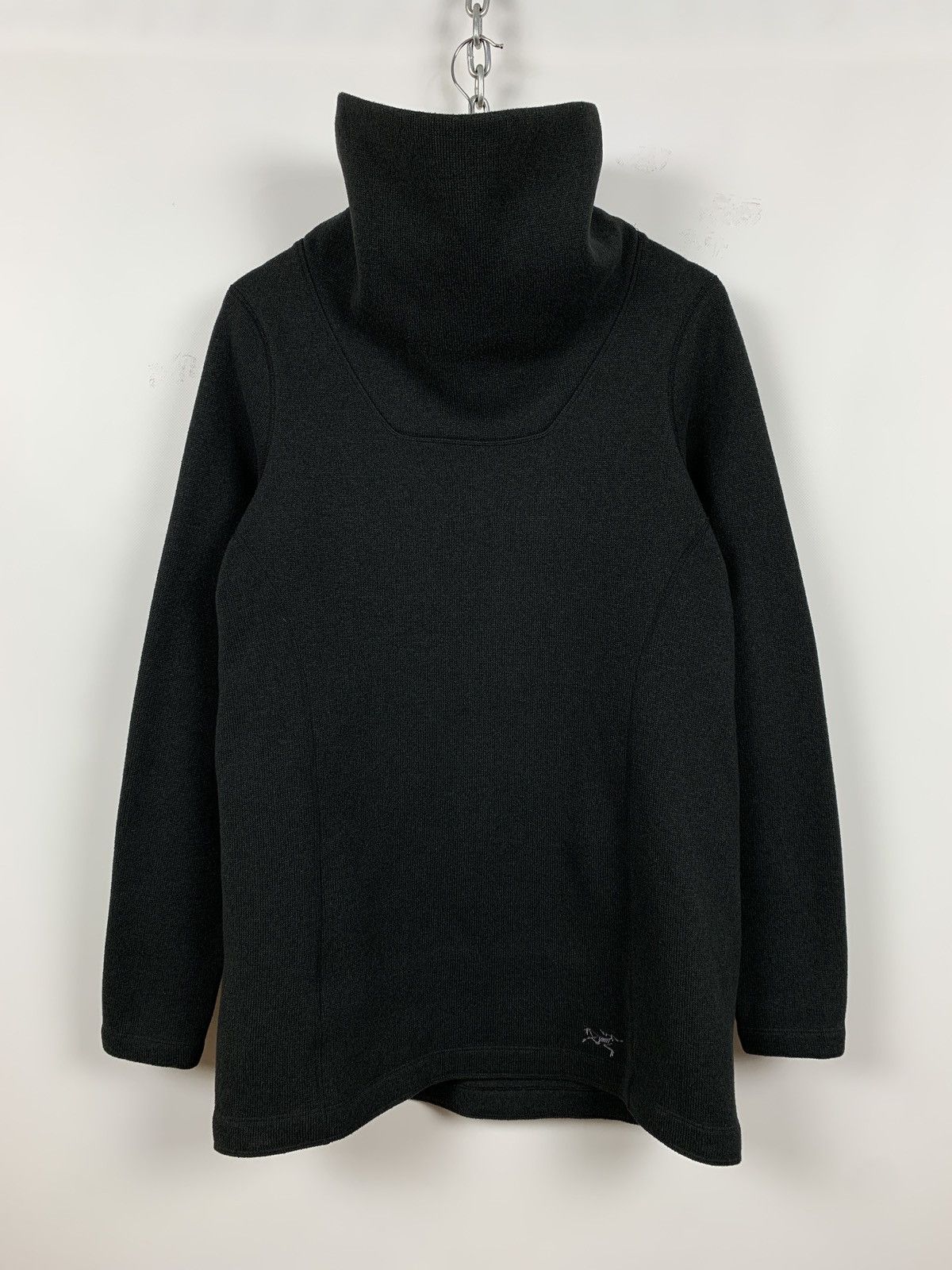 Arc'teryx Arcteryx Women’s Fleece High Neck Navy Grey Sweatshirt Size L / US 10 / IT 46 - 1 Thumbnail