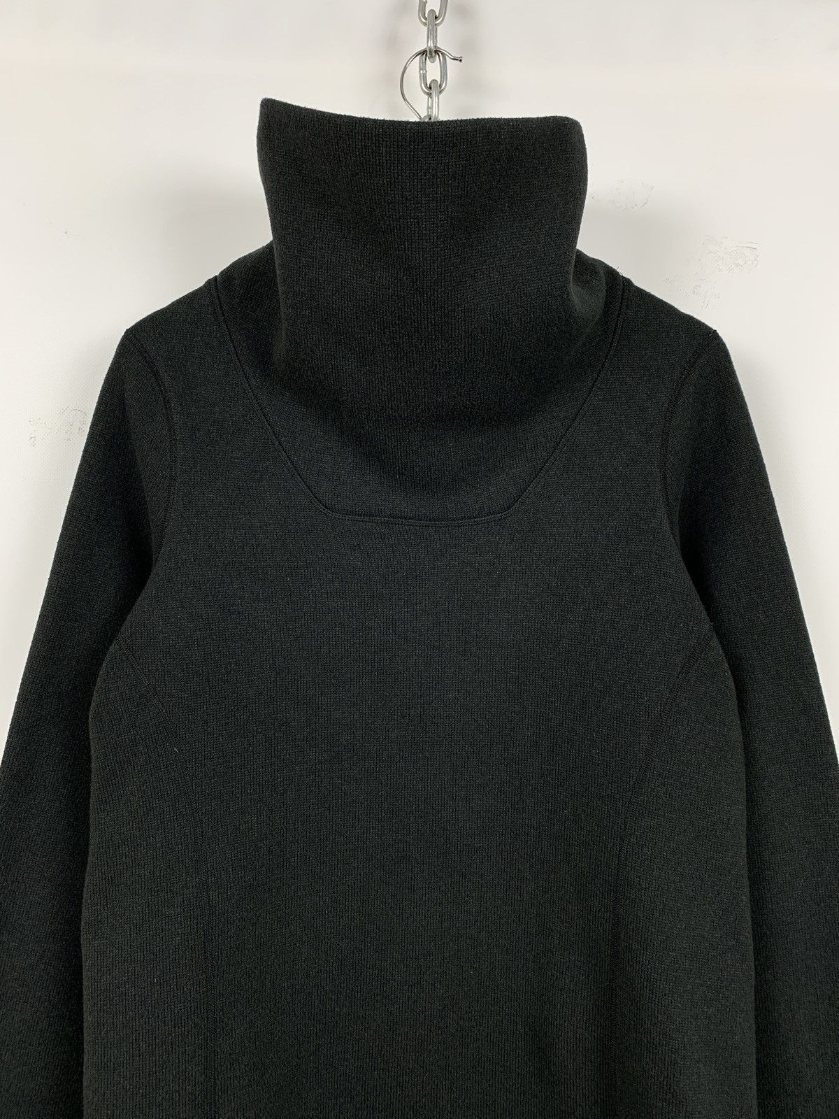 Arc'teryx Arcteryx Women’s Fleece High Neck Navy Grey Sweatshirt Size L / US 10 / IT 46 - 2 Thumbnail