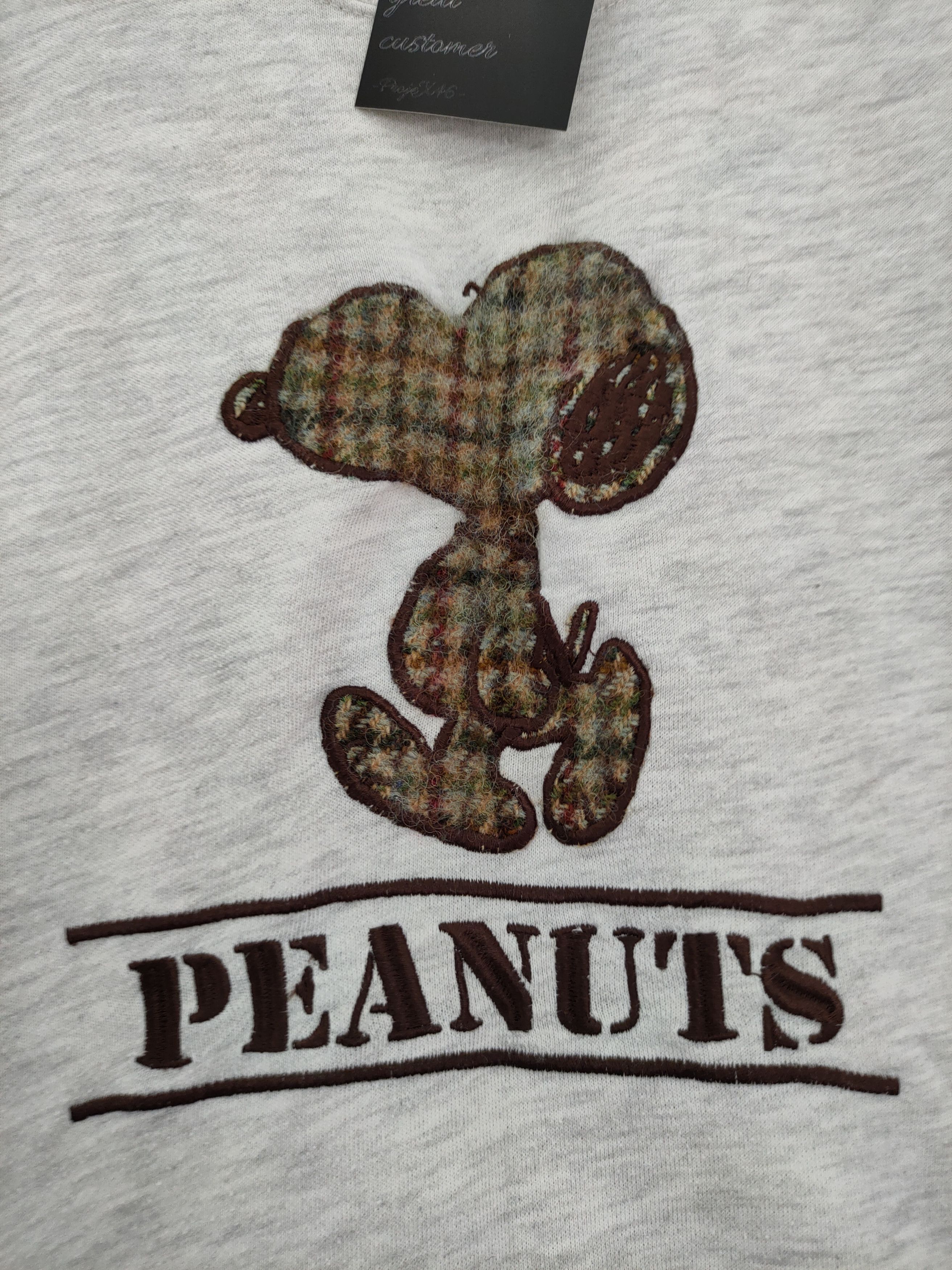 Harris Tweed DLL Peanuts Snoopy X Harris Tweed sweatshirt vintage #46-068 Size M / US 6-8 / IT 42-44 - 5 Thumbnail