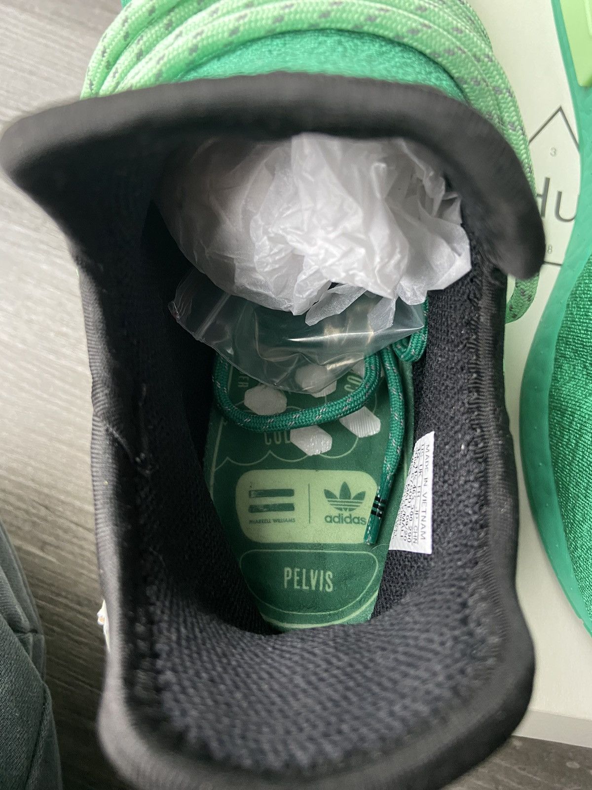 Adidas × Pharrell Pharrell HU NMD Size US 12 / EU 45 - 8 Thumbnail