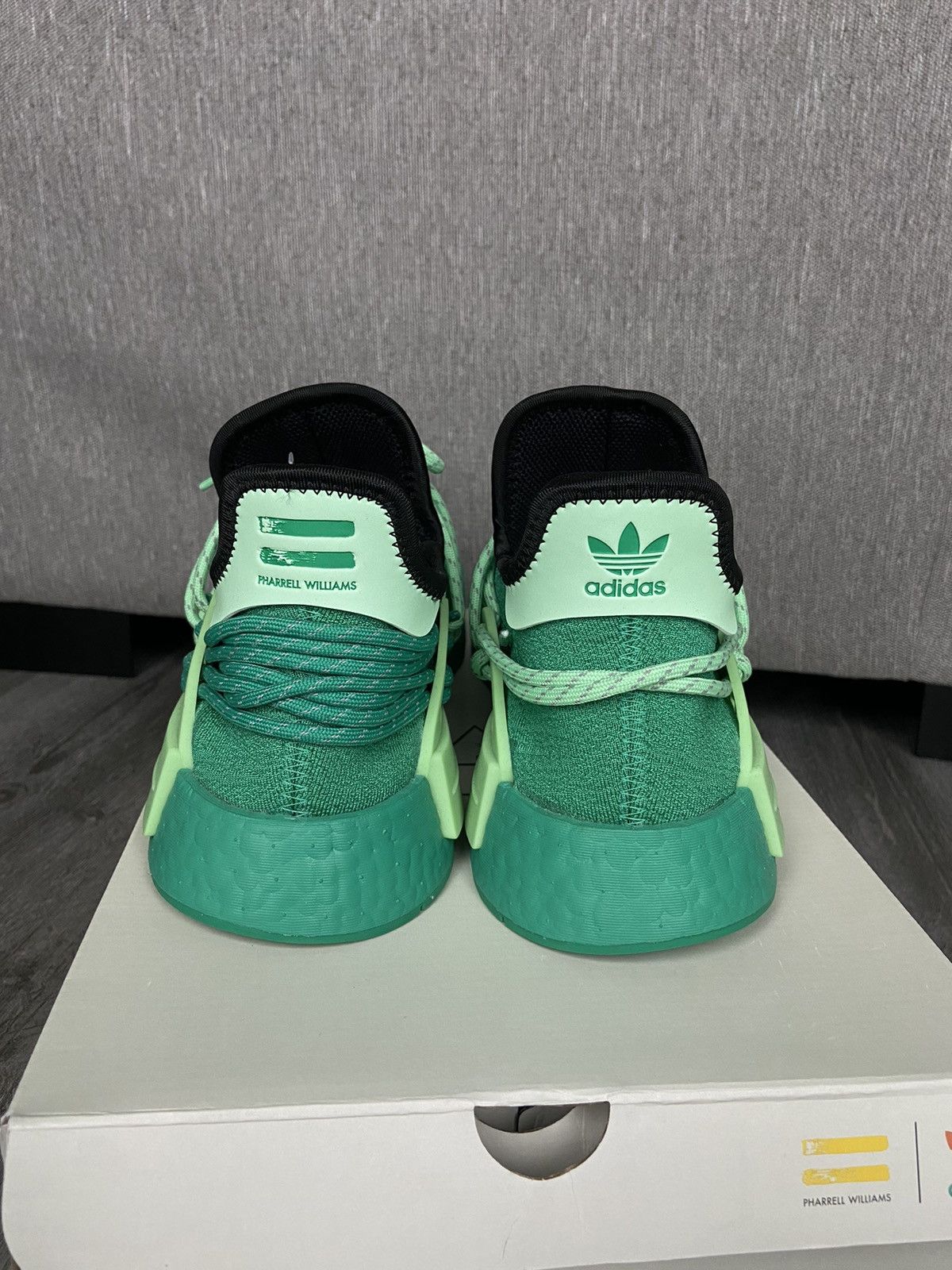 Adidas × Pharrell Pharrell HU NMD Size US 12 / EU 45 - 4 Thumbnail