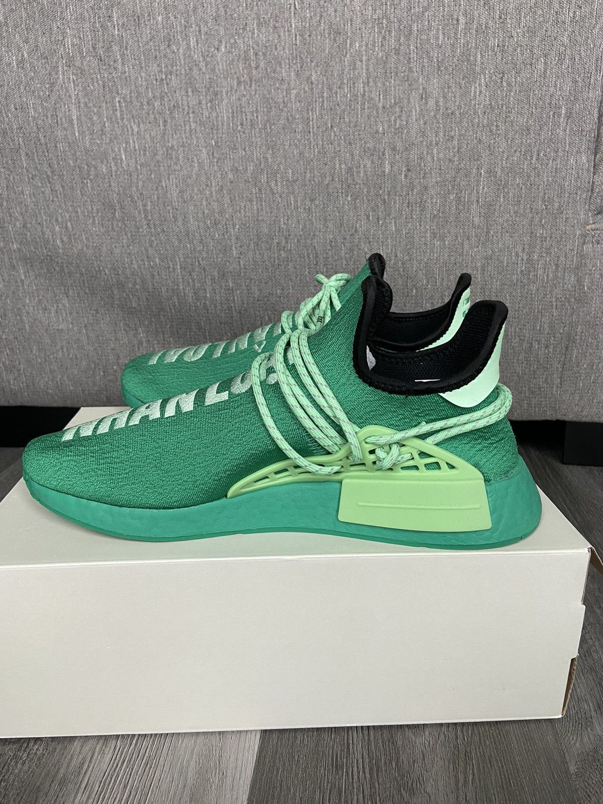 Adidas × Pharrell Pharrell HU NMD Size US 12 / EU 45 - 3 Thumbnail
