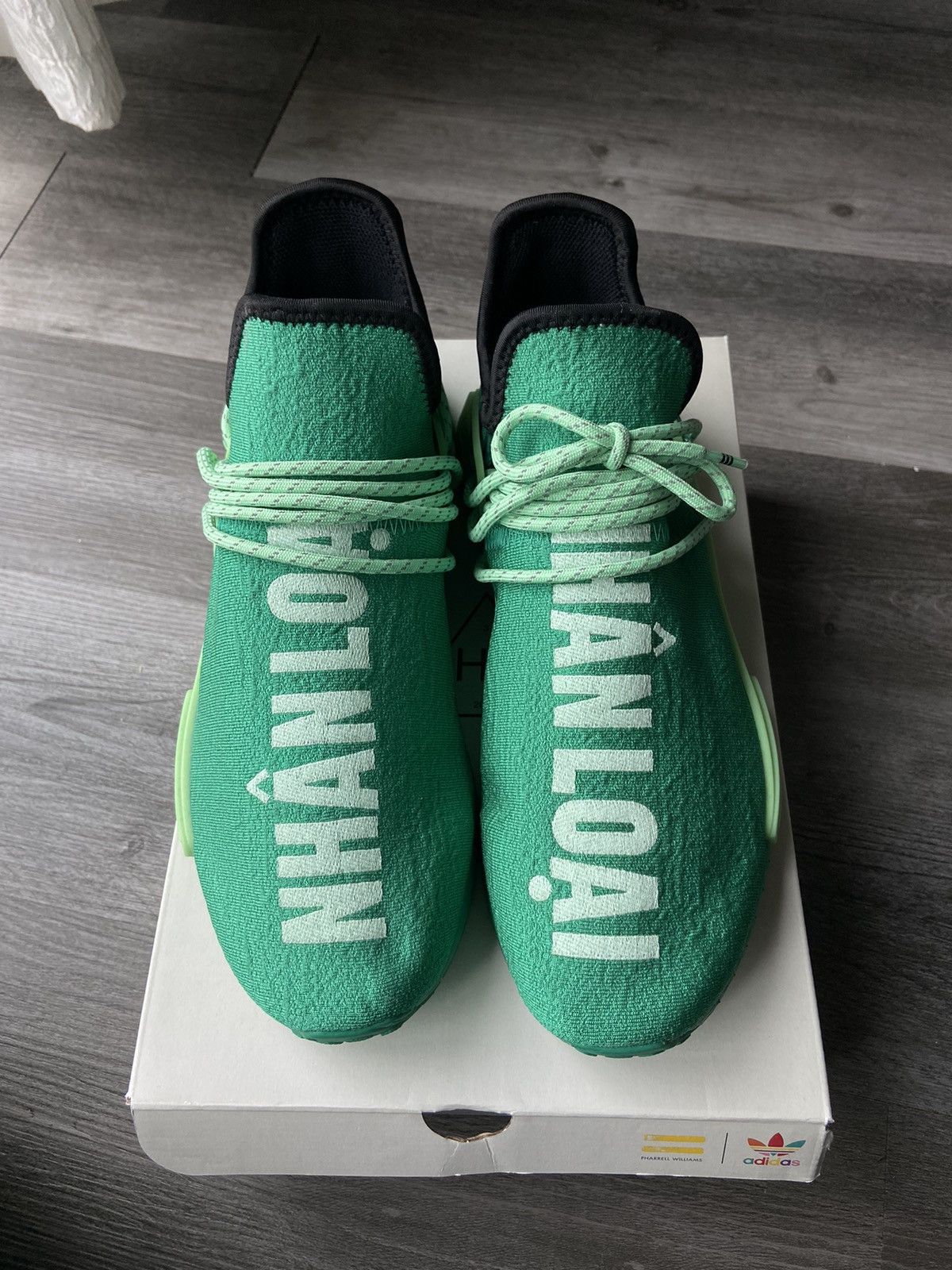 Adidas × Pharrell Pharrell HU NMD Size US 12 / EU 45 - 1 Thumbnail