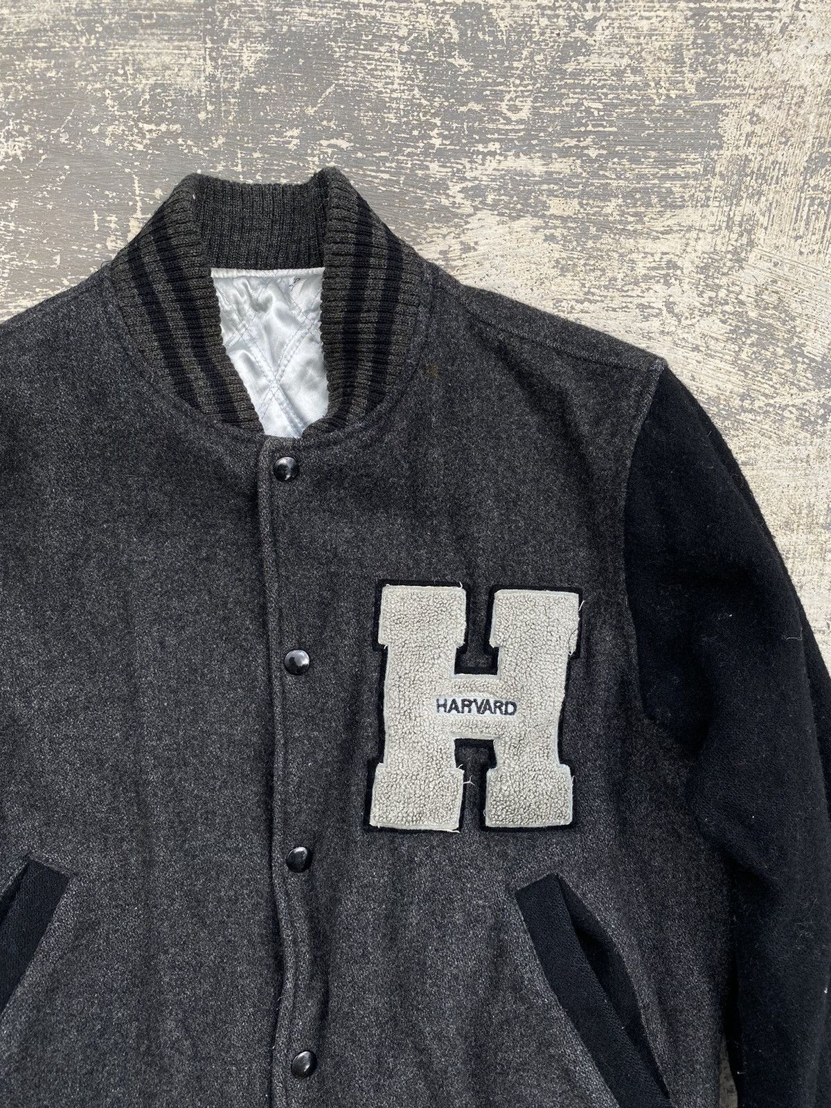 Vintage VINTAGE HARVARD COWBOY PUNK GORPCORE WOOL STADIUM IVY TEDDY Size US M / EU 48-50 / 2 - 5 Thumbnail