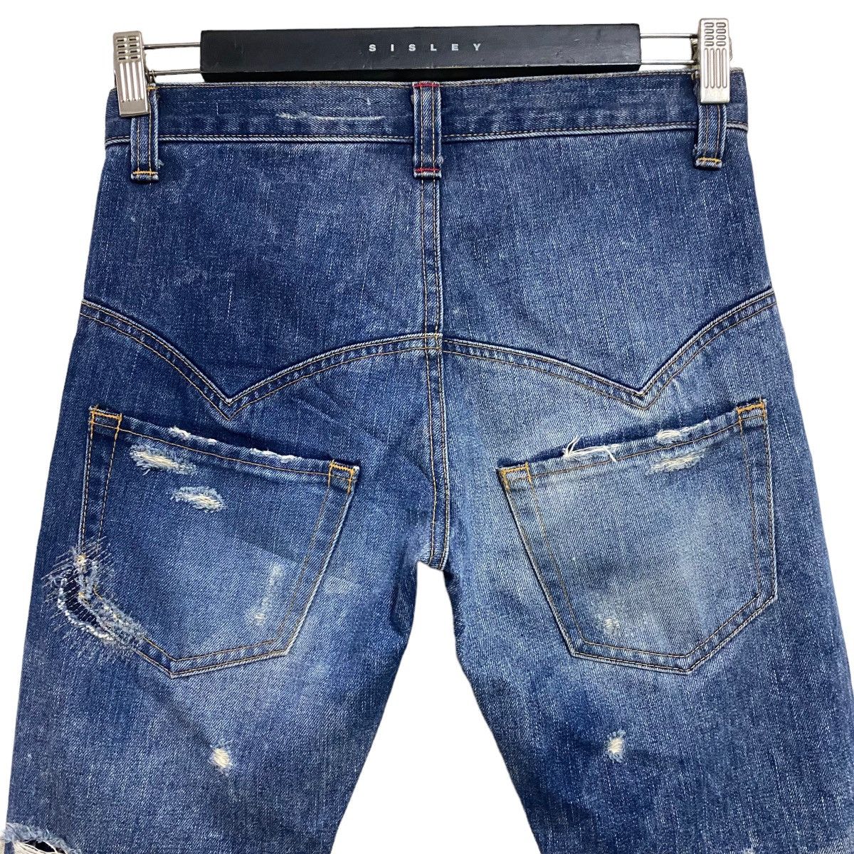 Issey Miyake Sunaokuwahara Distressed Denim Selvedge Jeans Size US 28 / EU 44 - 8 Thumbnail
