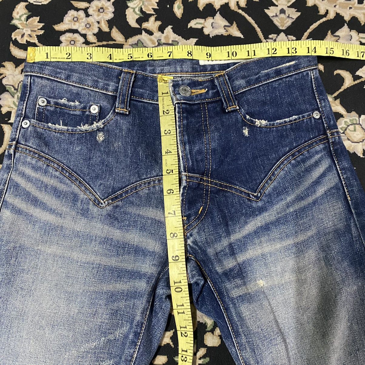 Issey Miyake Sunaokuwahara Distressed Denim Selvedge Jeans Size US 28 / EU 44 - 20 Thumbnail