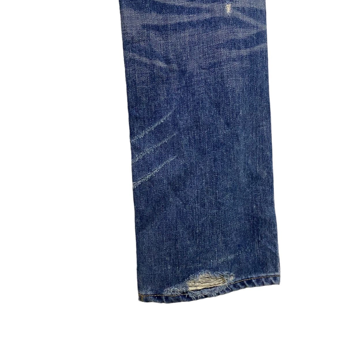 Issey Miyake Sunaokuwahara Distressed Denim Selvedge Jeans Size US 28 / EU 44 - 13 Thumbnail