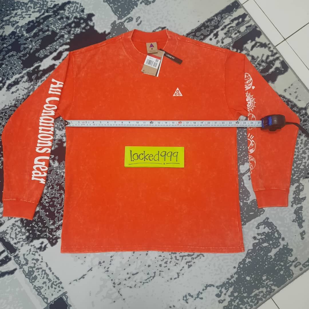 Nike ACG NIKE LONG SLEEVE ACG EARTH TEE Size US L / EU 52-54 / 3 - 4 Thumbnail