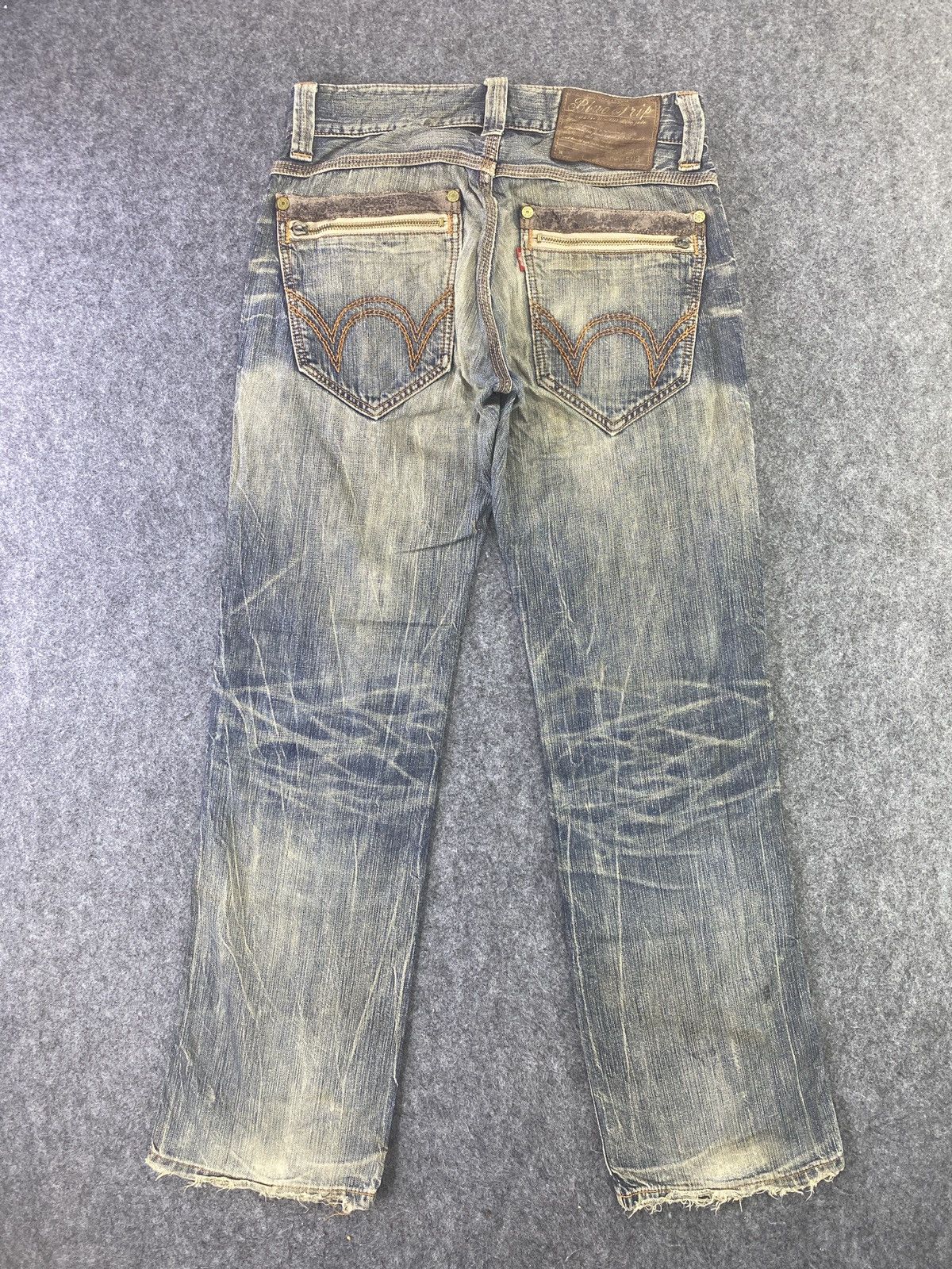 Edwin EDWIN 503 BLUE TRIP FLARE RUSTY WASH DENIM - J781 Size US 32 / EU 48 - 2 Thumbnail