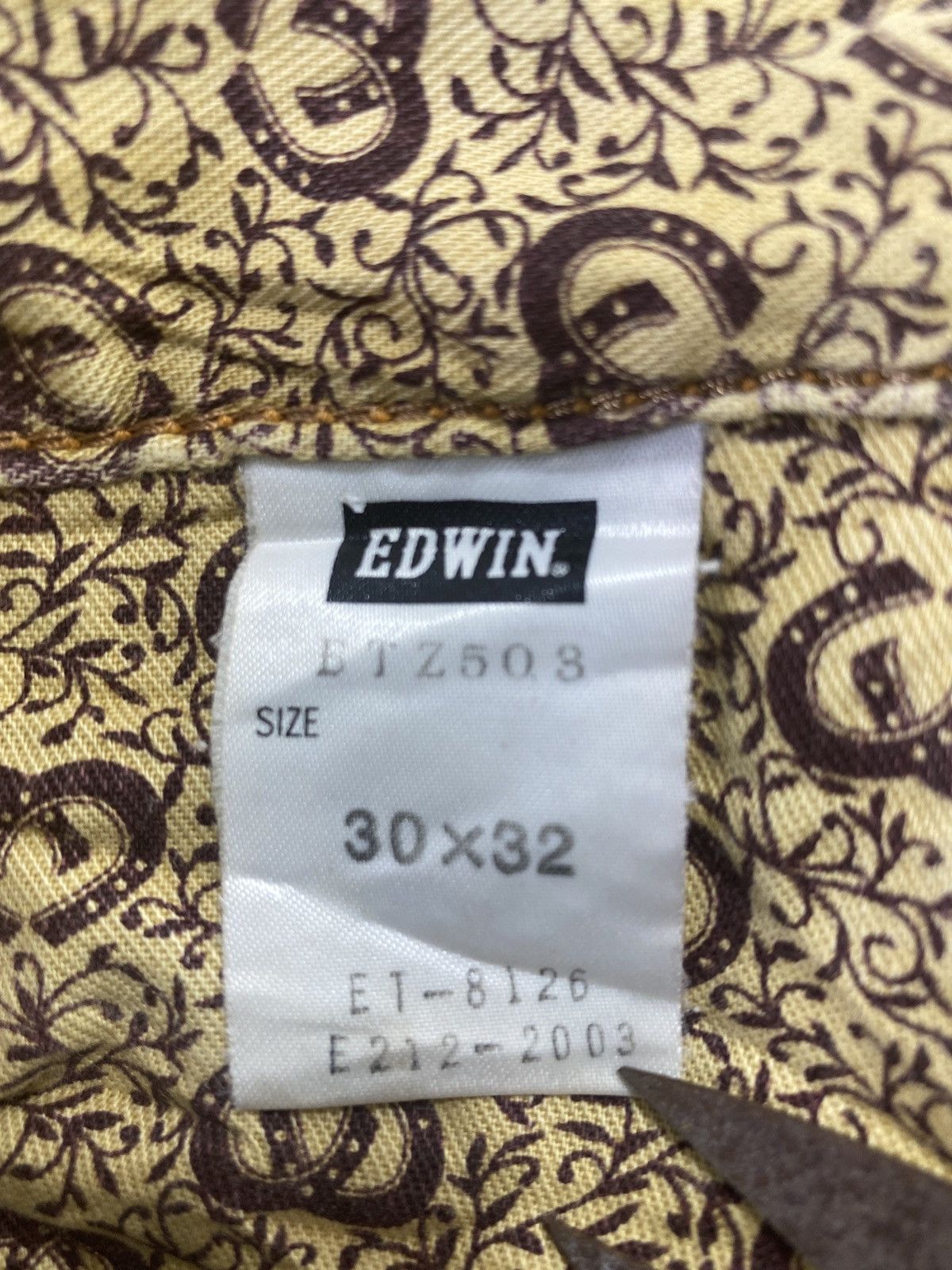 Edwin EDWIN 503 BLUE TRIP FLARE RUSTY WASH DENIM - J781 Size US 32 / EU 48 - 5 Thumbnail
