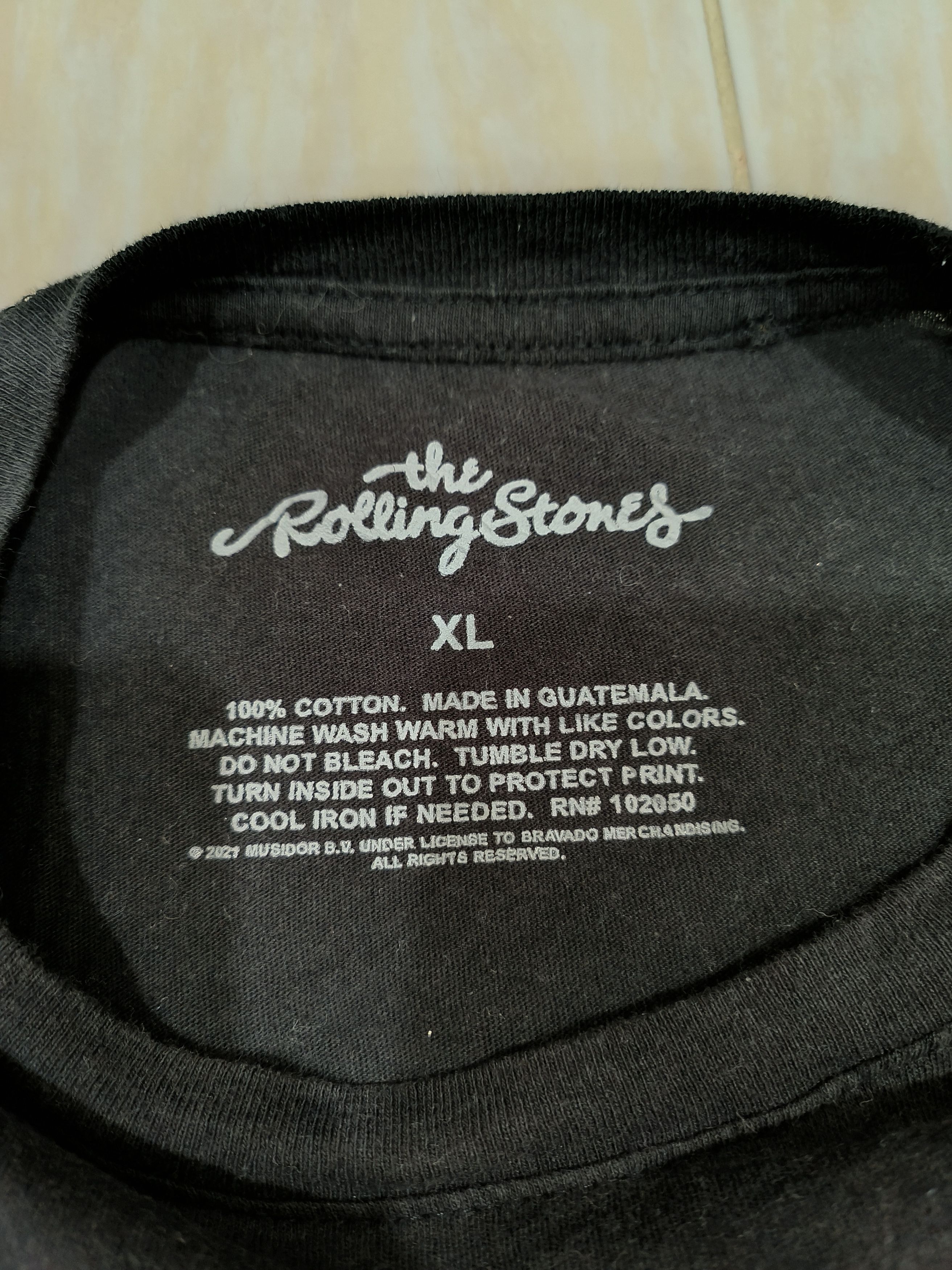 Band Tees × The Rolling Stones Distressed the rolling stones tour tee Size US XL / EU 56 / 4 - 7 Thumbnail
