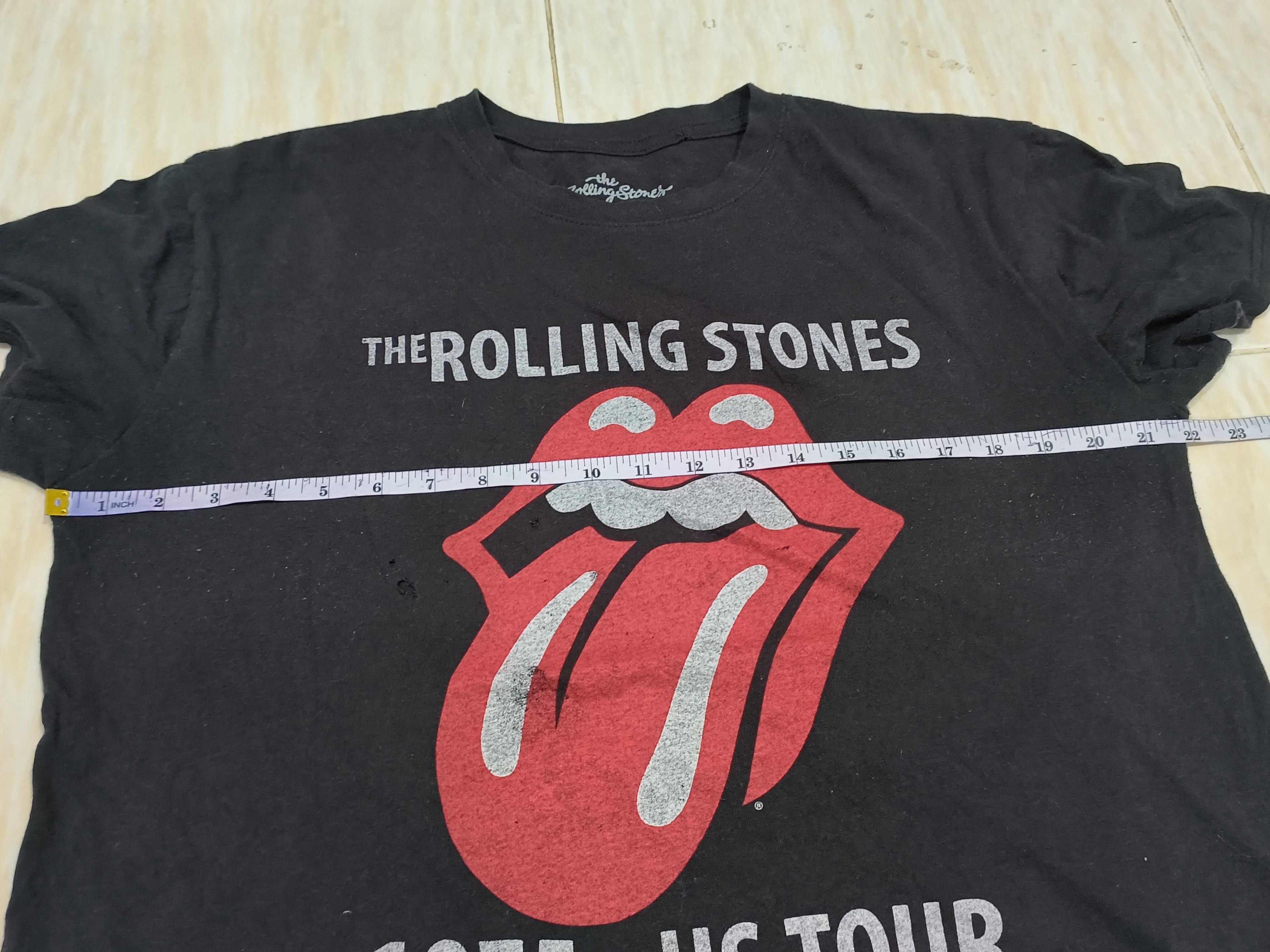 Band Tees × The Rolling Stones Distressed the rolling stones tour tee Size US XL / EU 56 / 4 - 12 Thumbnail