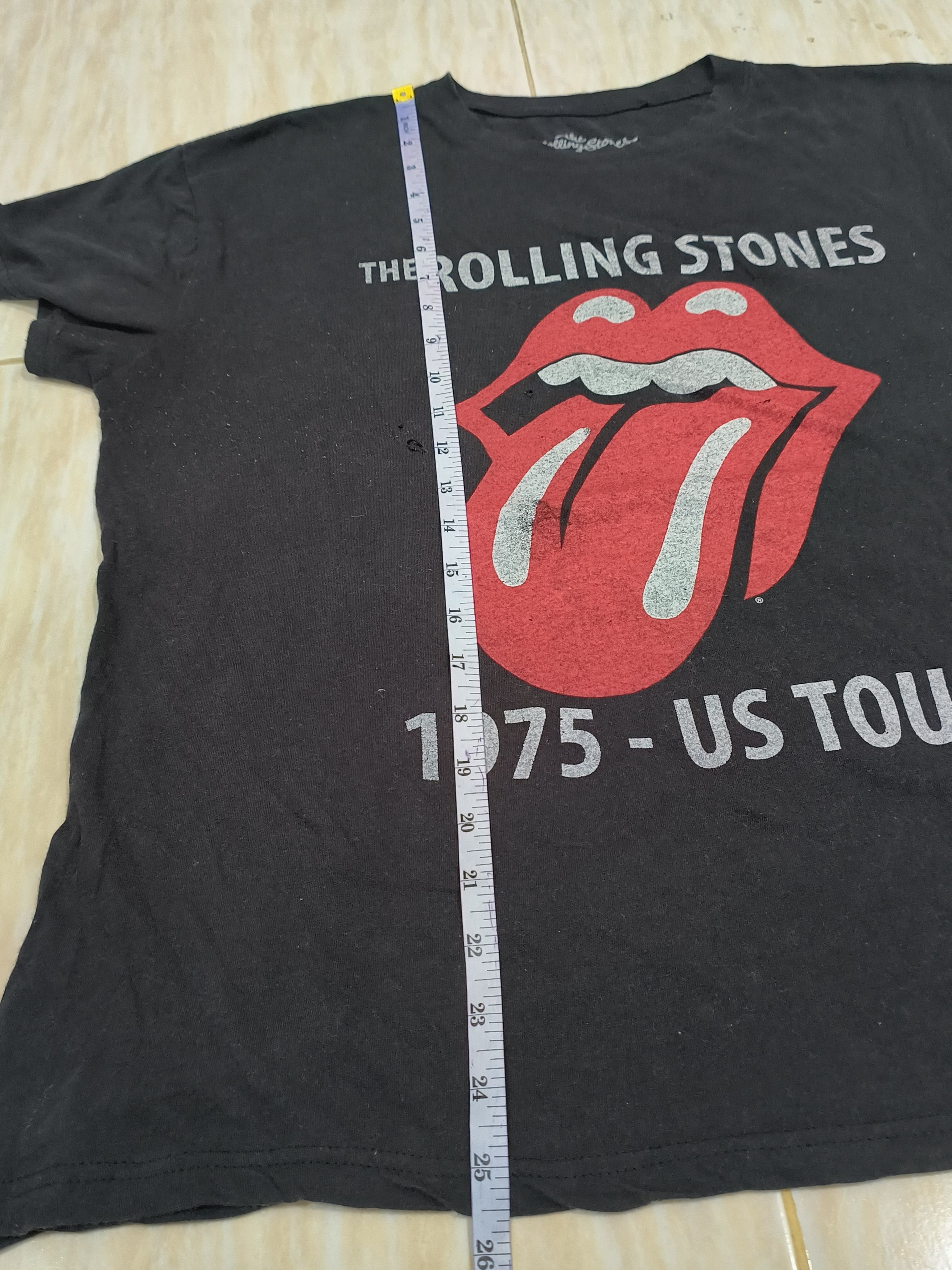 Band Tees × The Rolling Stones Distressed the rolling stones tour tee Size US XL / EU 56 / 4 - 10 Thumbnail