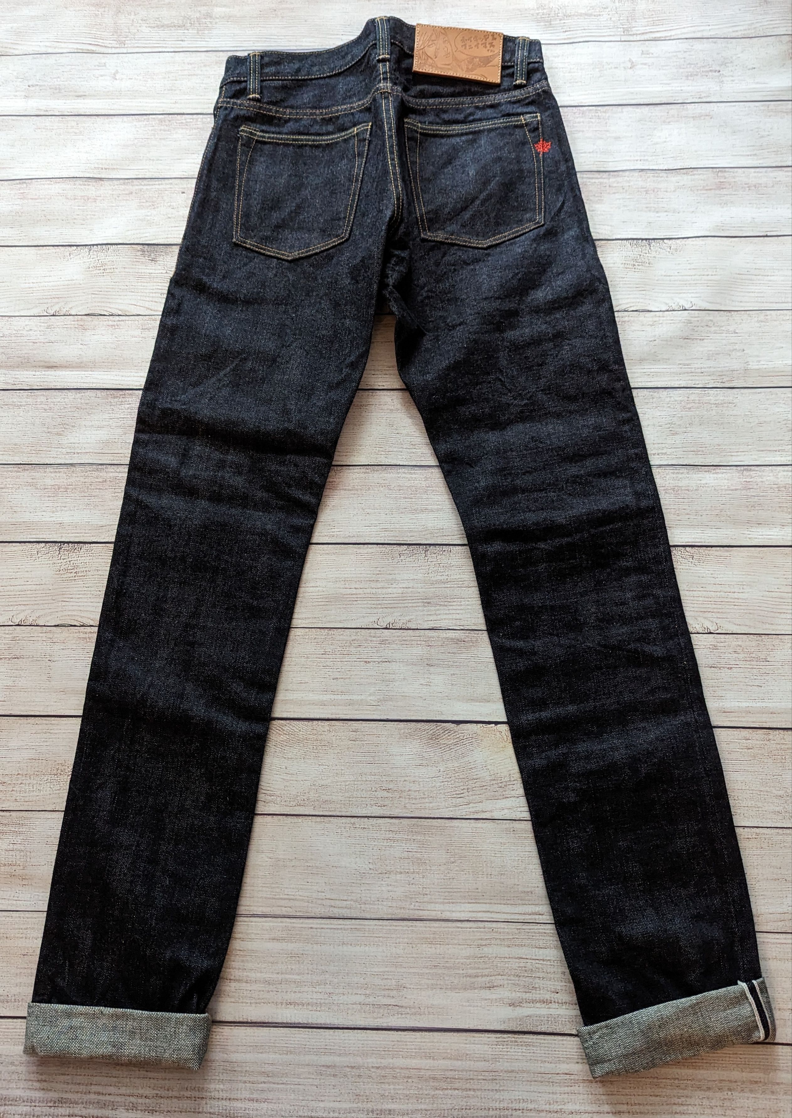 Naked & Famous 15oz Indigo Tenpi Treated Selvedge