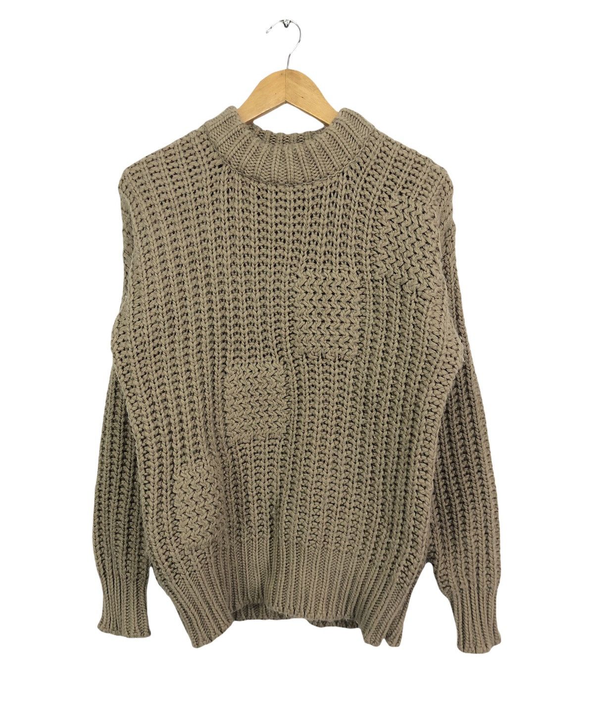 Japanese Brand × Vintage Vintage E'Shop Cable Knit Knitwear Size US M / EU 48-50 / 2 - 1 Thumbnail