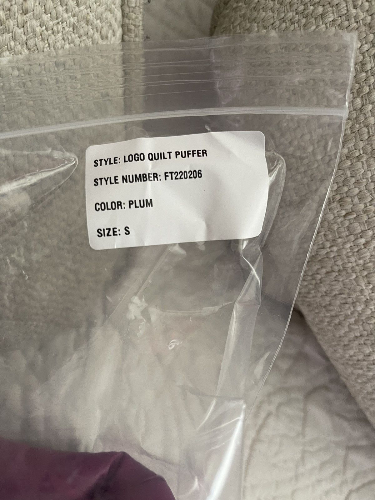 Fuck The Population FTP World Domination Puffer-Plum SMALL Size US S / EU 44-46 / 1 - 2 Thumbnail