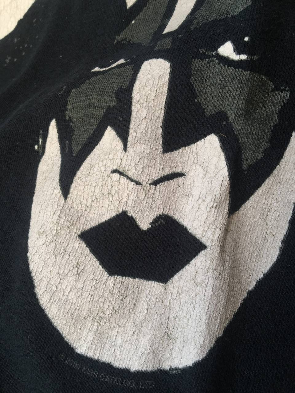 Band Tees × Vintage Vintage Kiss 2009 Faces Tee Size US S / EU 44-46 / 1 - 8 Thumbnail