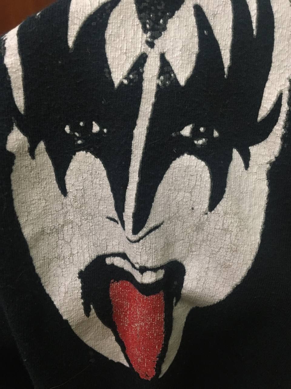 Band Tees × Vintage Vintage Kiss 2009 Faces Tee Size US S / EU 44-46 / 1 - 7 Thumbnail