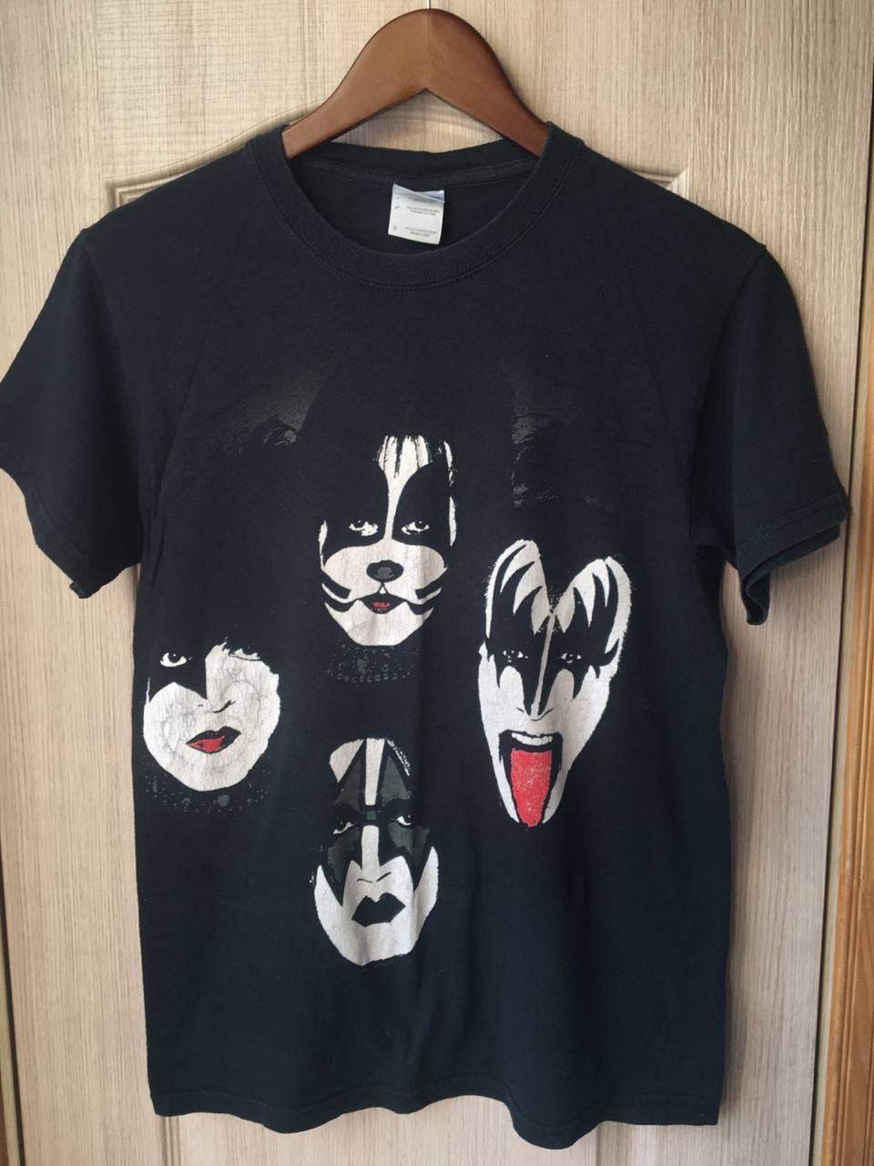 Band Tees × Vintage Vintage Kiss 2009 Faces Tee Size US S / EU 44-46 / 1 - 1 Thumbnail