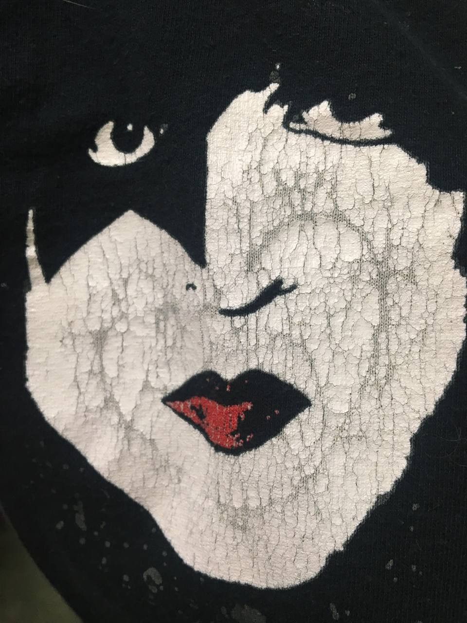 Band Tees × Vintage Vintage Kiss 2009 Faces Tee Size US S / EU 44-46 / 1 - 6 Thumbnail