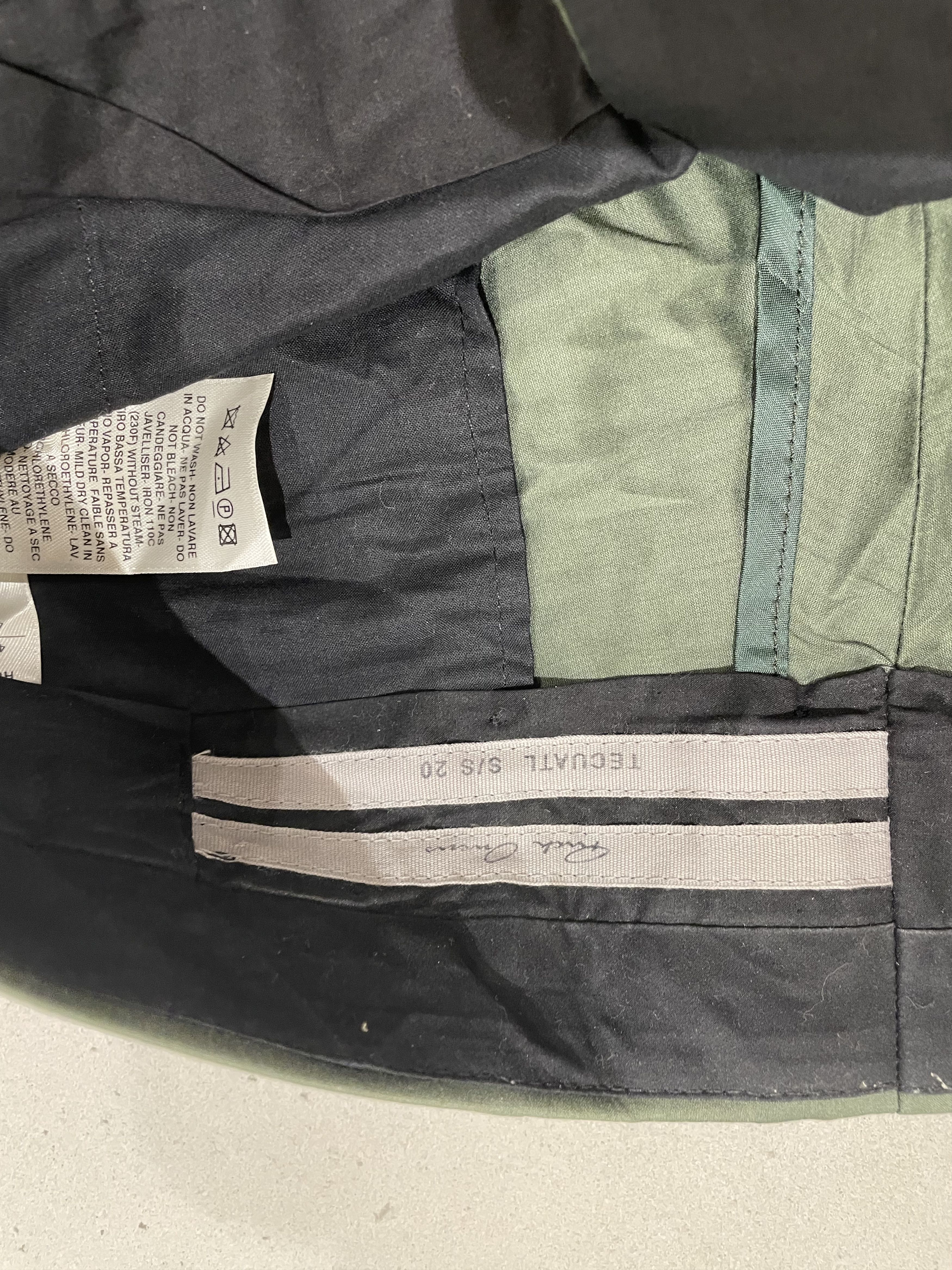 Rick Owens Rick Owens Tecuatl SS20 Cropped Silk Pants Size US 32 / EU 48 - 2 Thumbnail