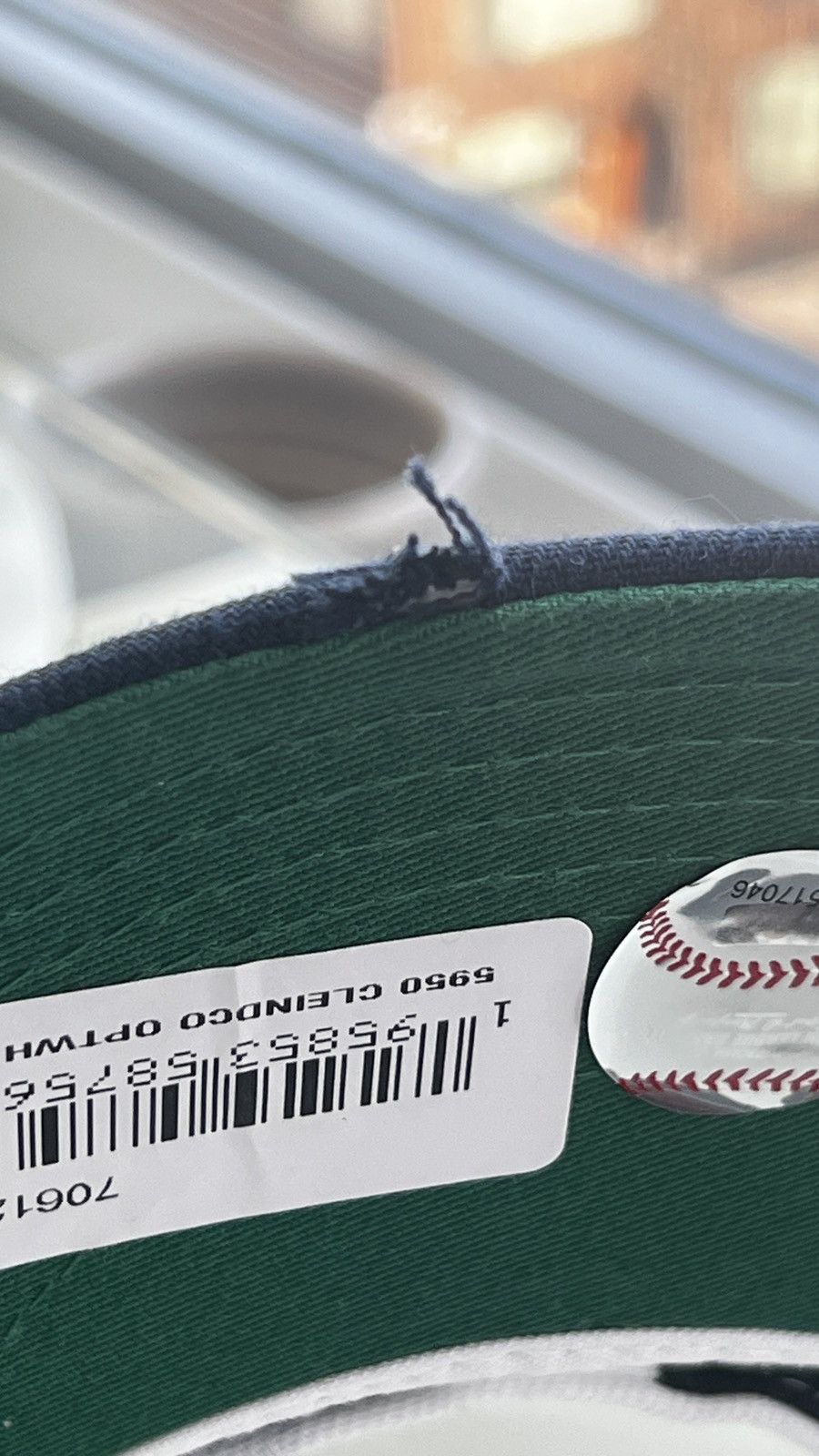 New Era PLEASE READ 7 1/2 Cleveland Indians new era fitted Size ONE SIZE - 4 Thumbnail