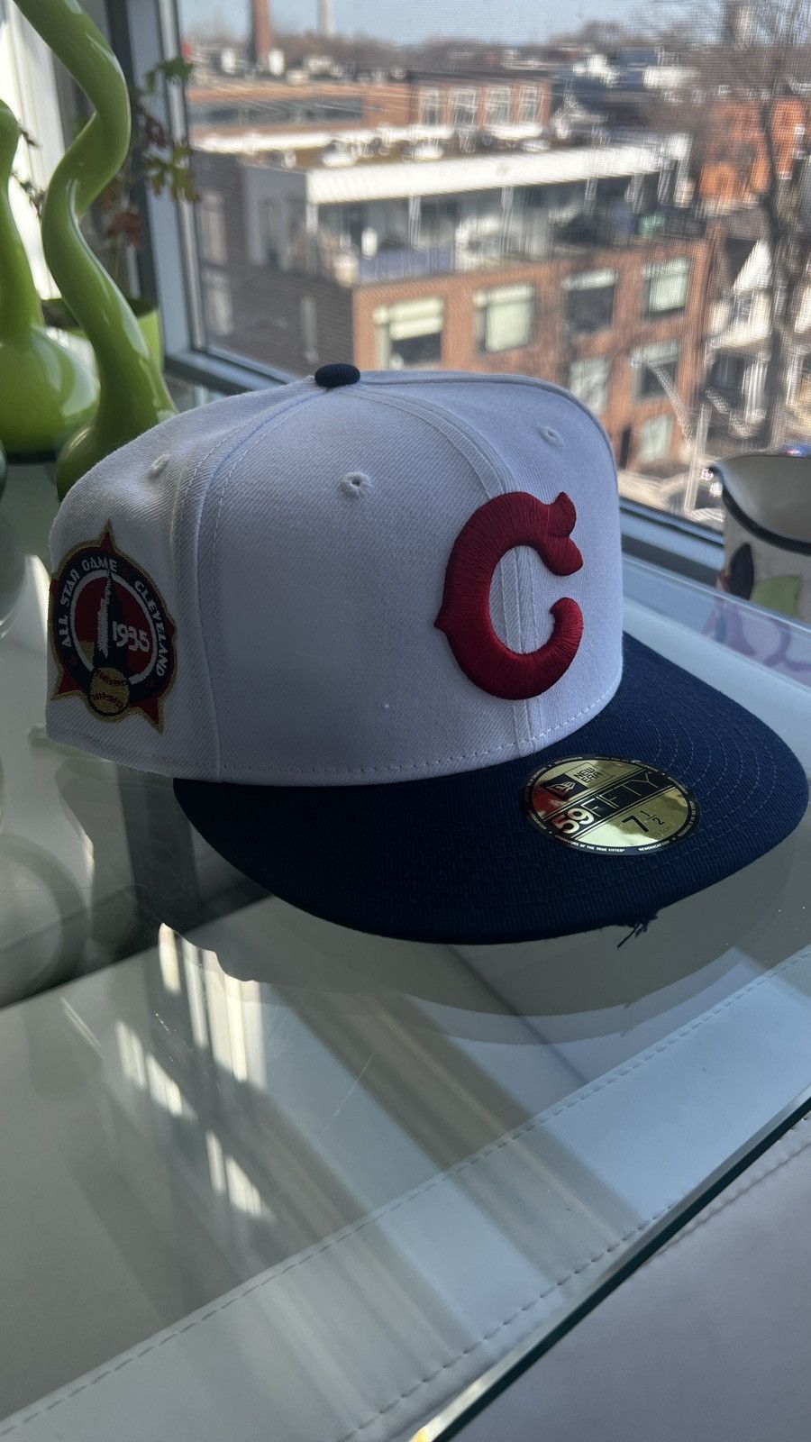 New Era PLEASE READ 7 1/2 Cleveland Indians new era fitted Size ONE SIZE - 1 Thumbnail