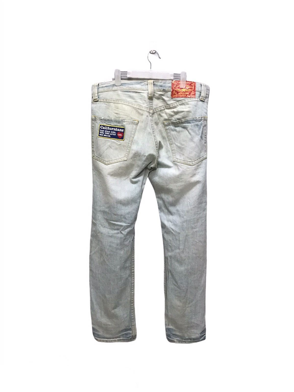 Japanese Brand Over print denim pant Size US 34 / EU 50 - 4 Thumbnail