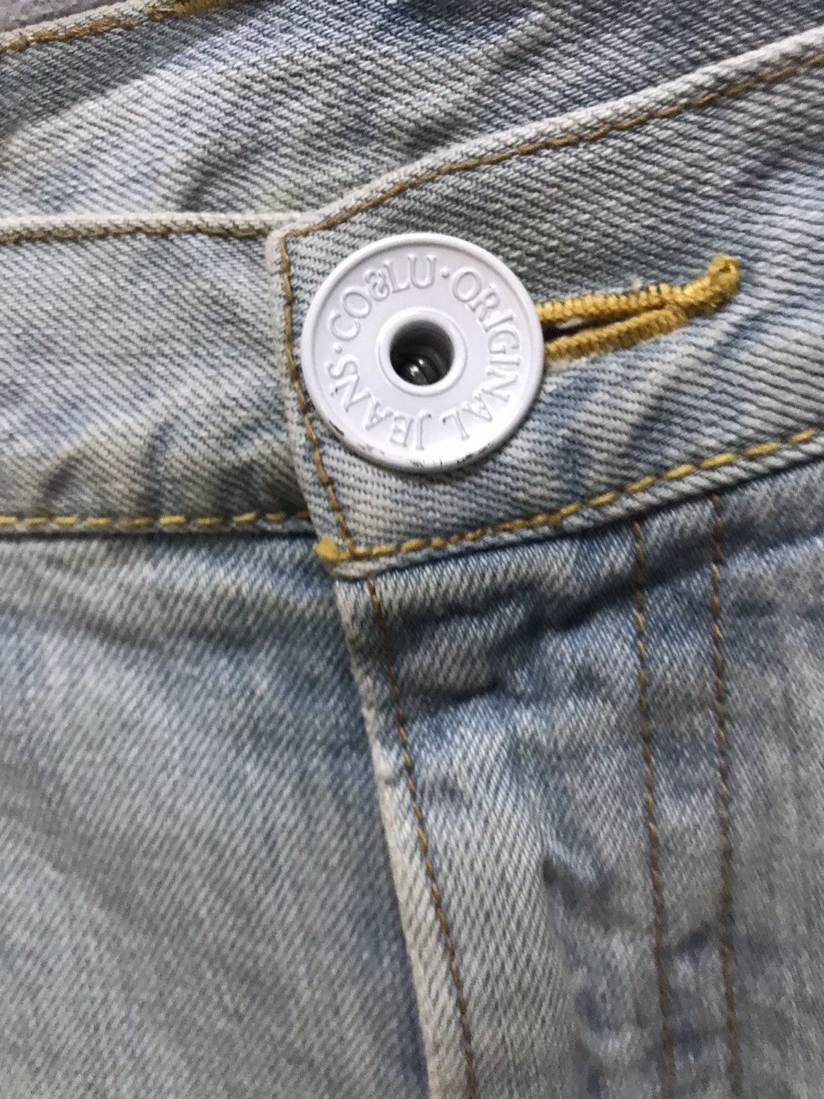 Japanese Brand Over print denim pant Size US 34 / EU 50 - 11 Thumbnail
