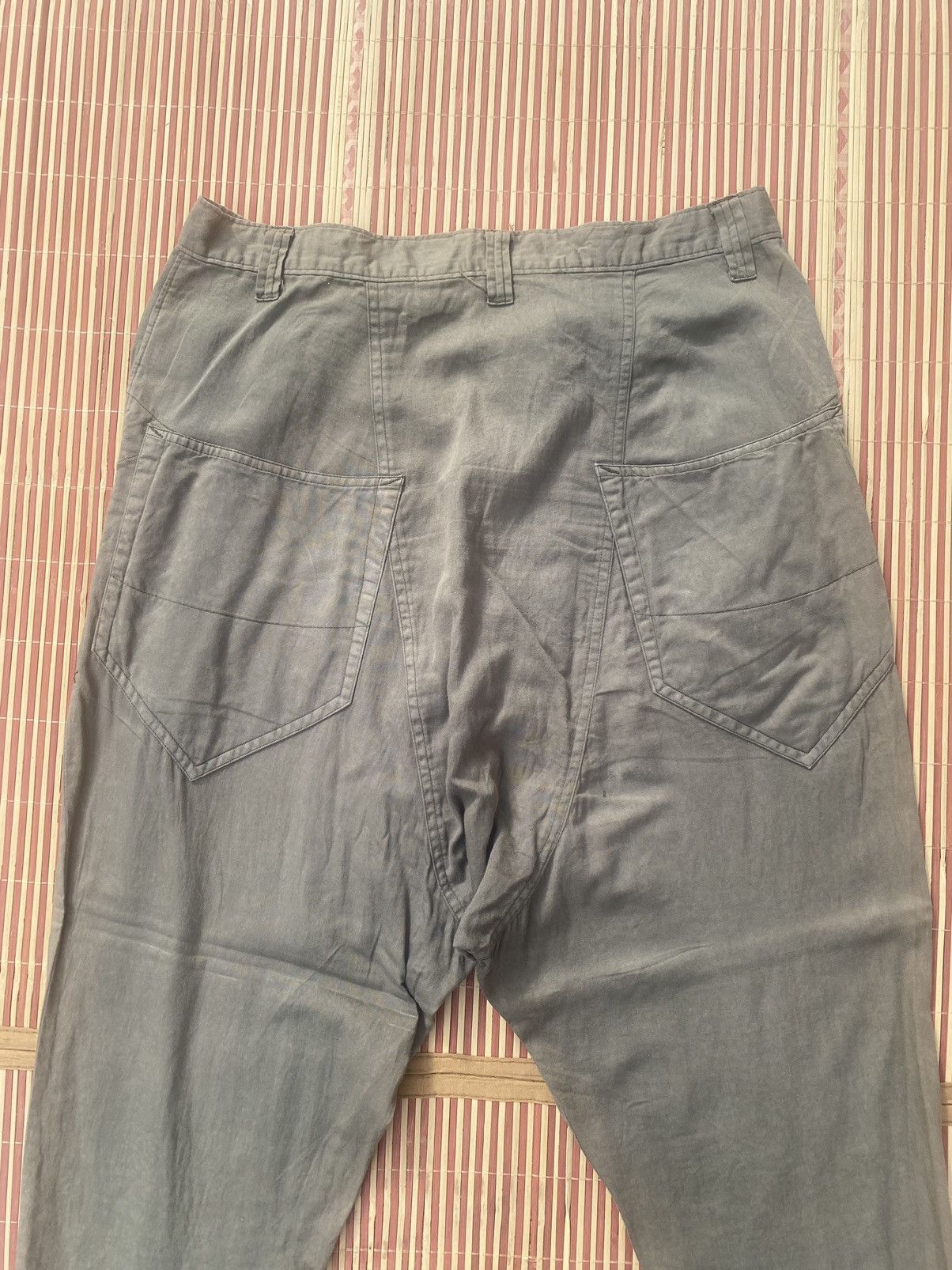 Frapbois Vintage Frapbois Issey Miyake Drop Crocth Pant Size US 32 / EU 48 - 8 Thumbnail