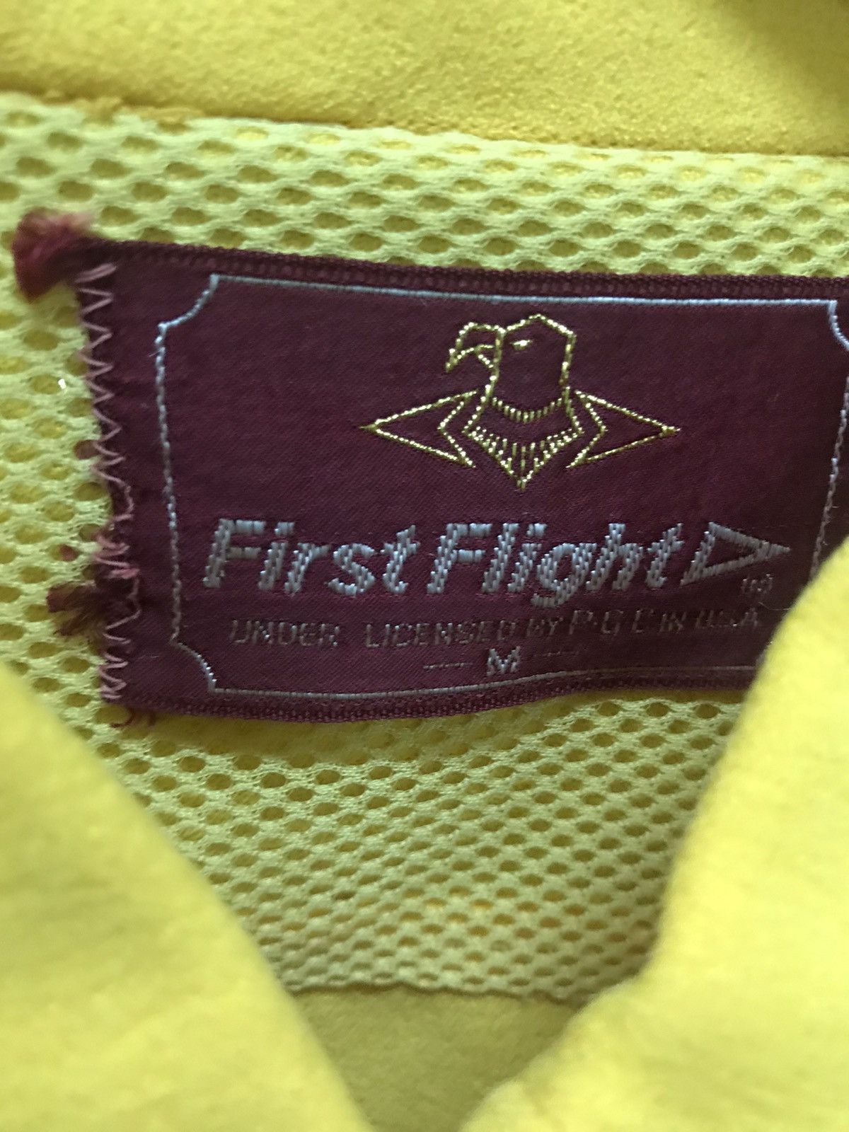 Flight Club × Vintage Vintage 80s First Flight zipper jacket Size US M / EU 48-50 / 2 - 12 Thumbnail